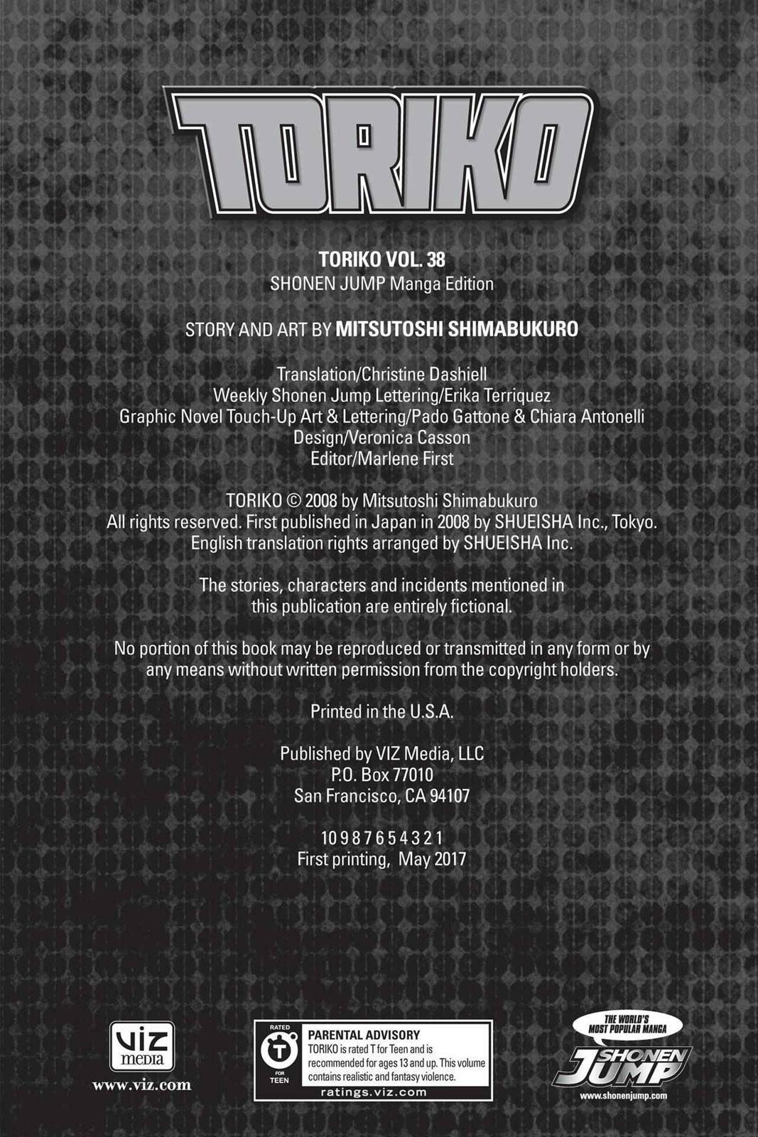 Read Toriko Manga Online