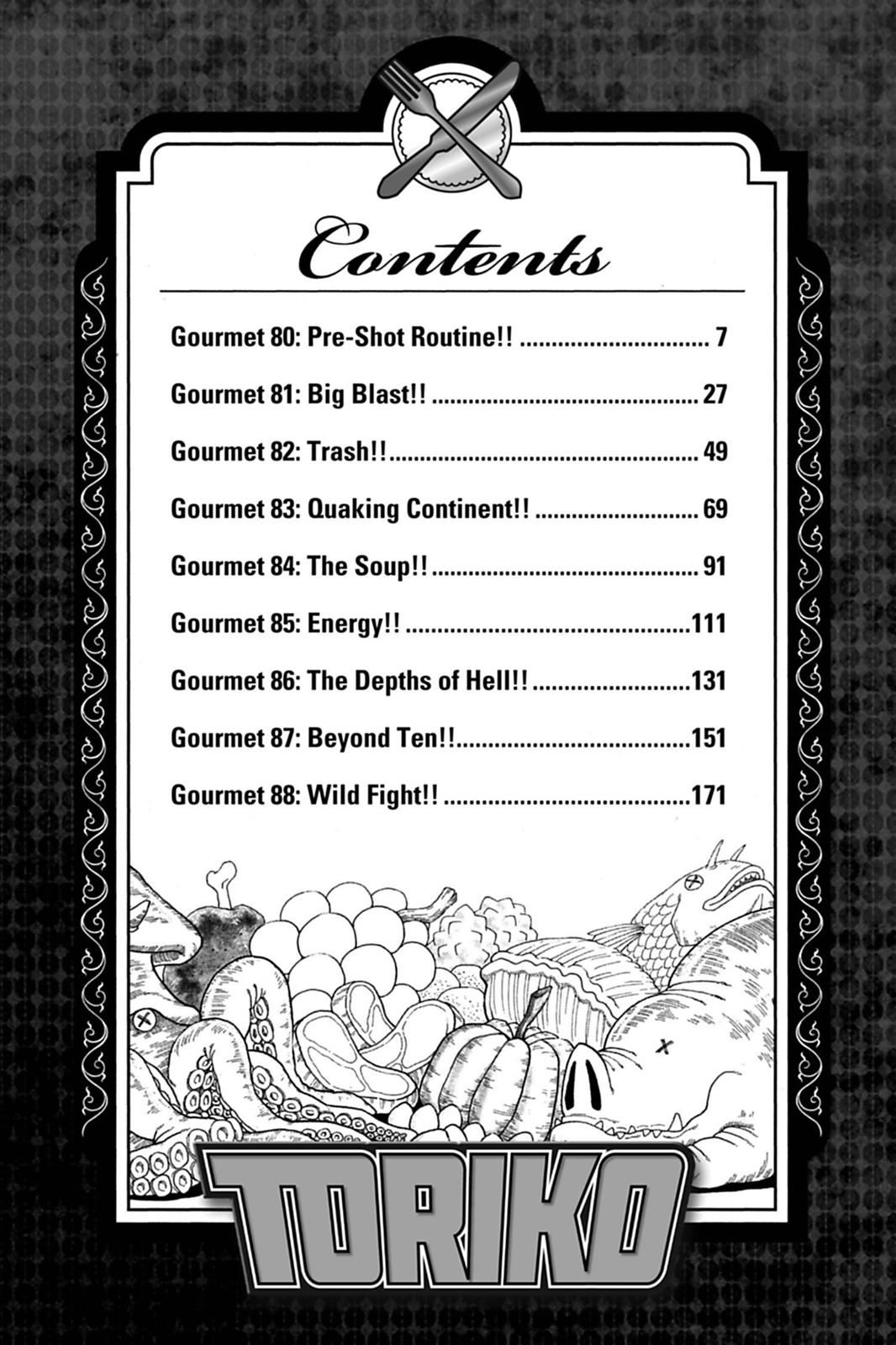 Read Toriko Manga Online