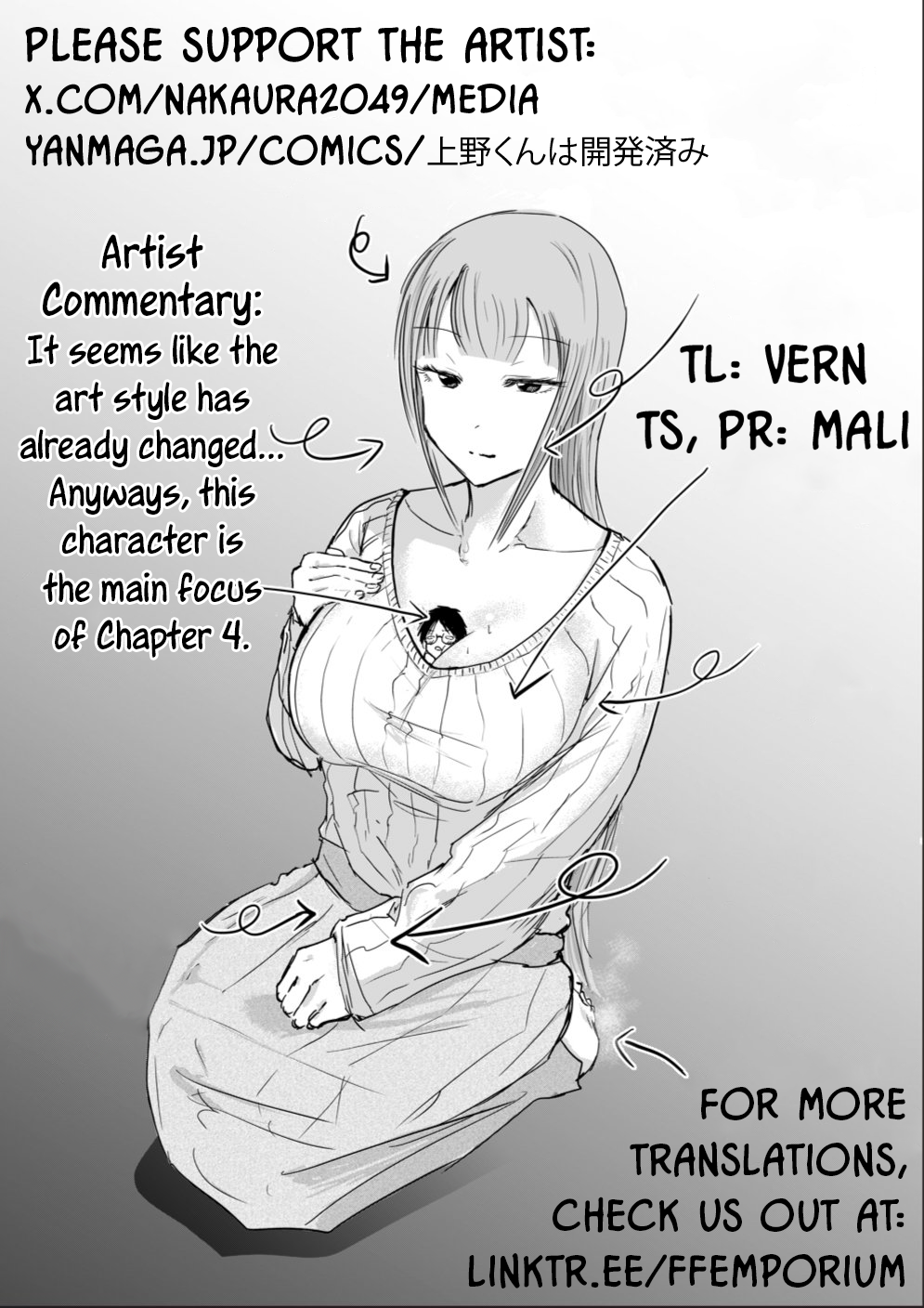 Read Ueno-kun is being developed Manga Online