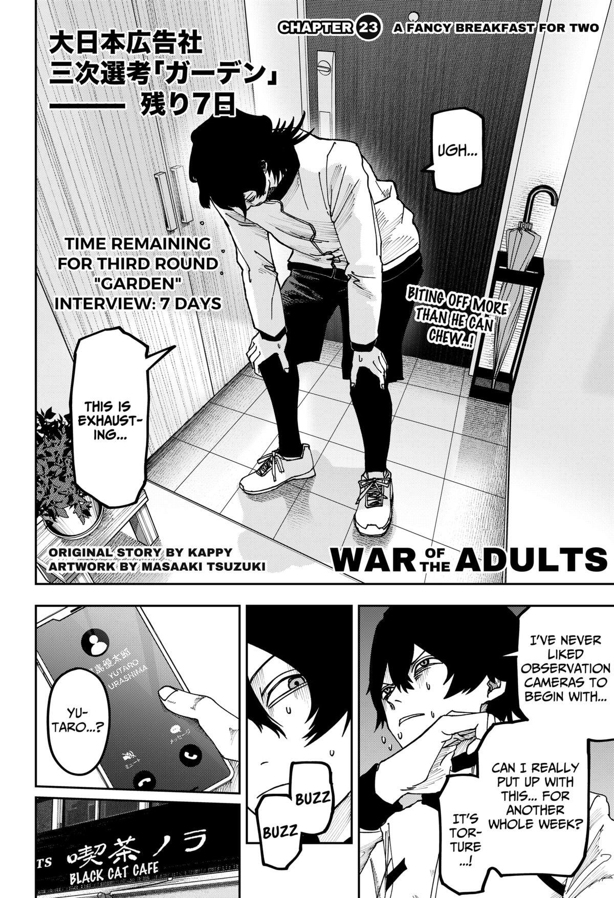 Read War Of The Adults Manga Online