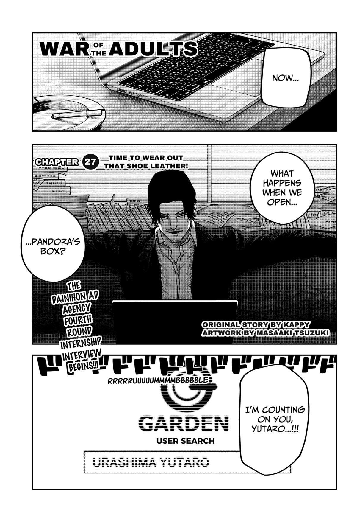 Read War Of The Adults Manga Online