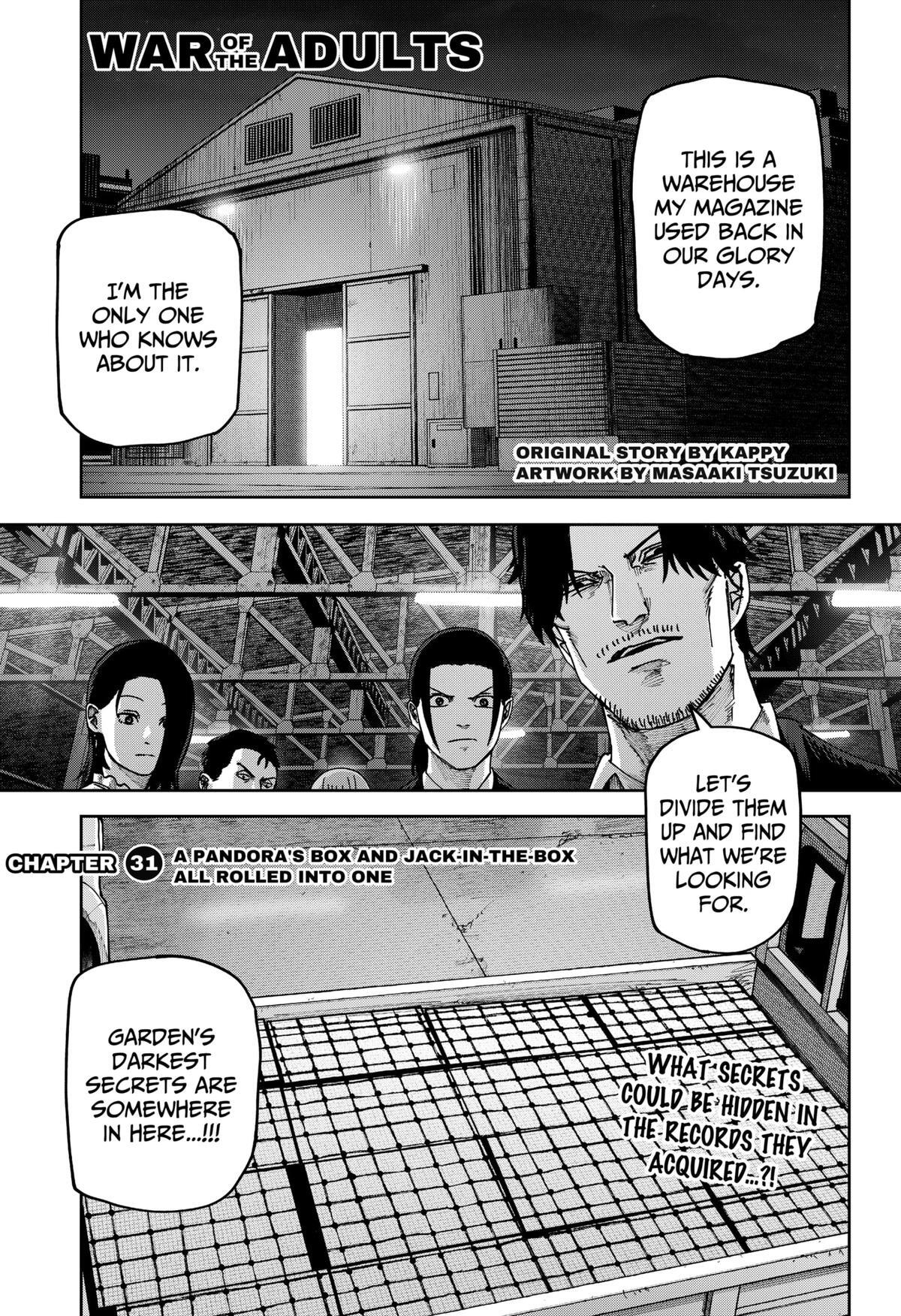 Read War Of The Adults Manga Online