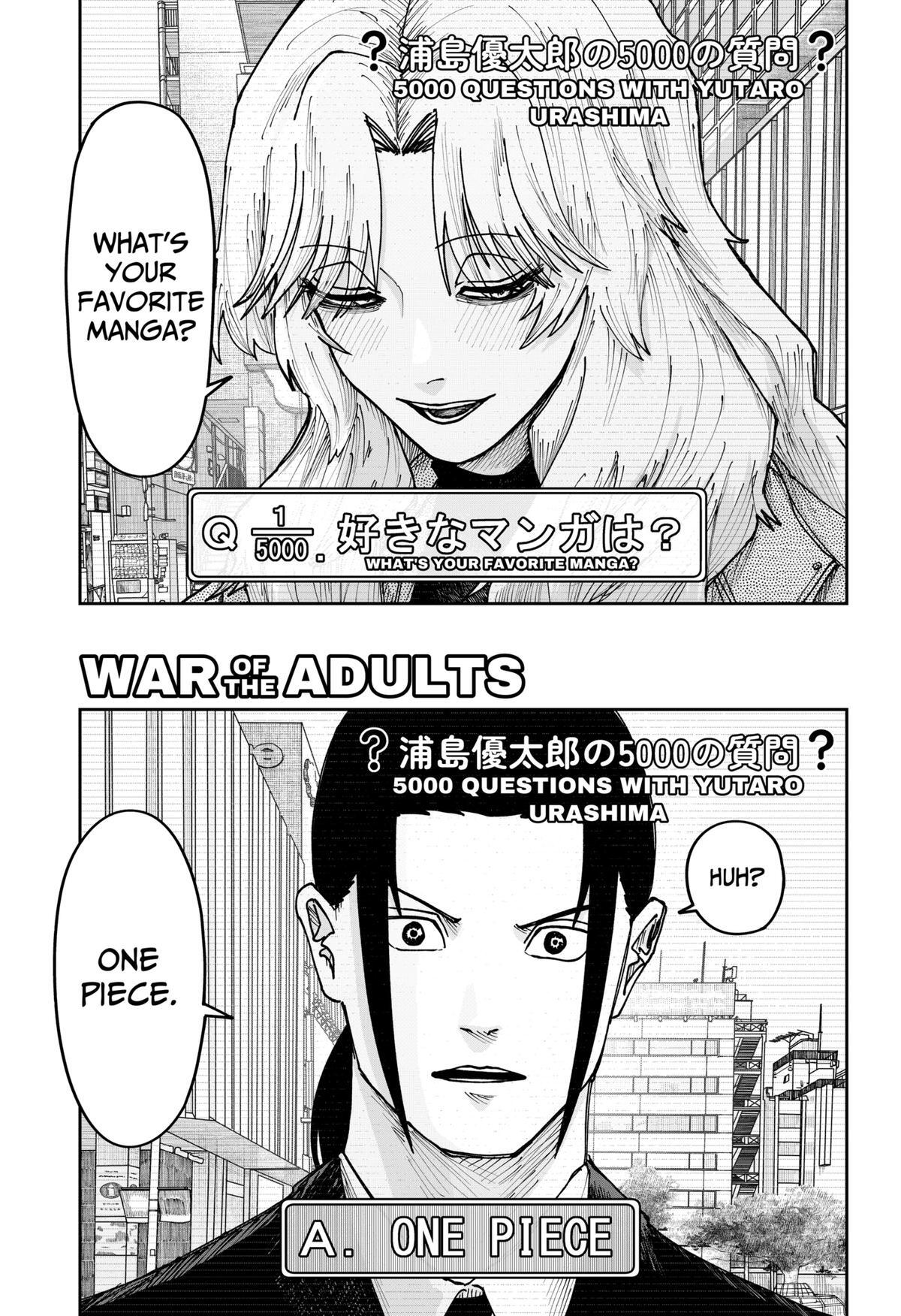 Read War Of The Adults Manga Online