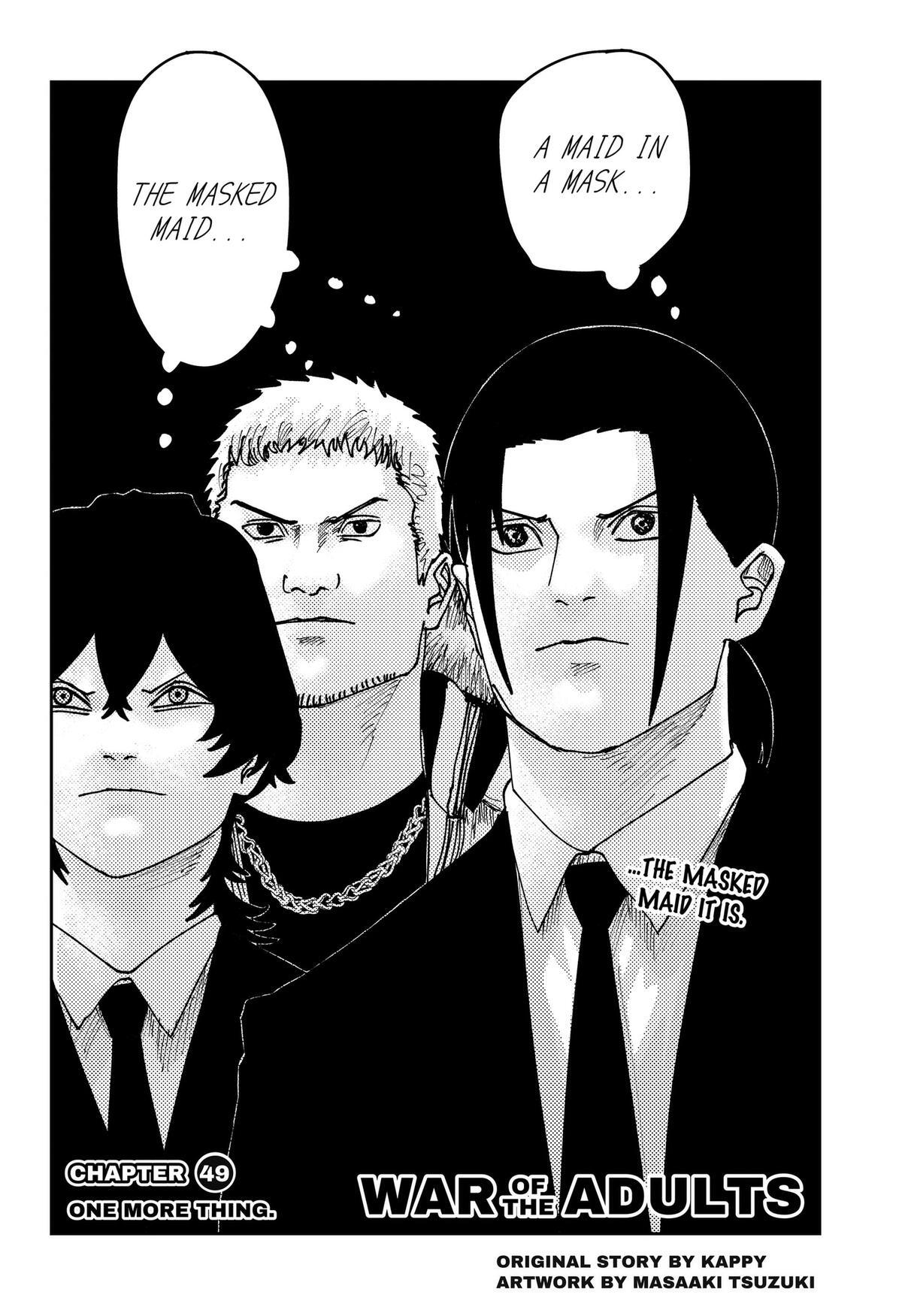 Read War Of The Adults Manga Online