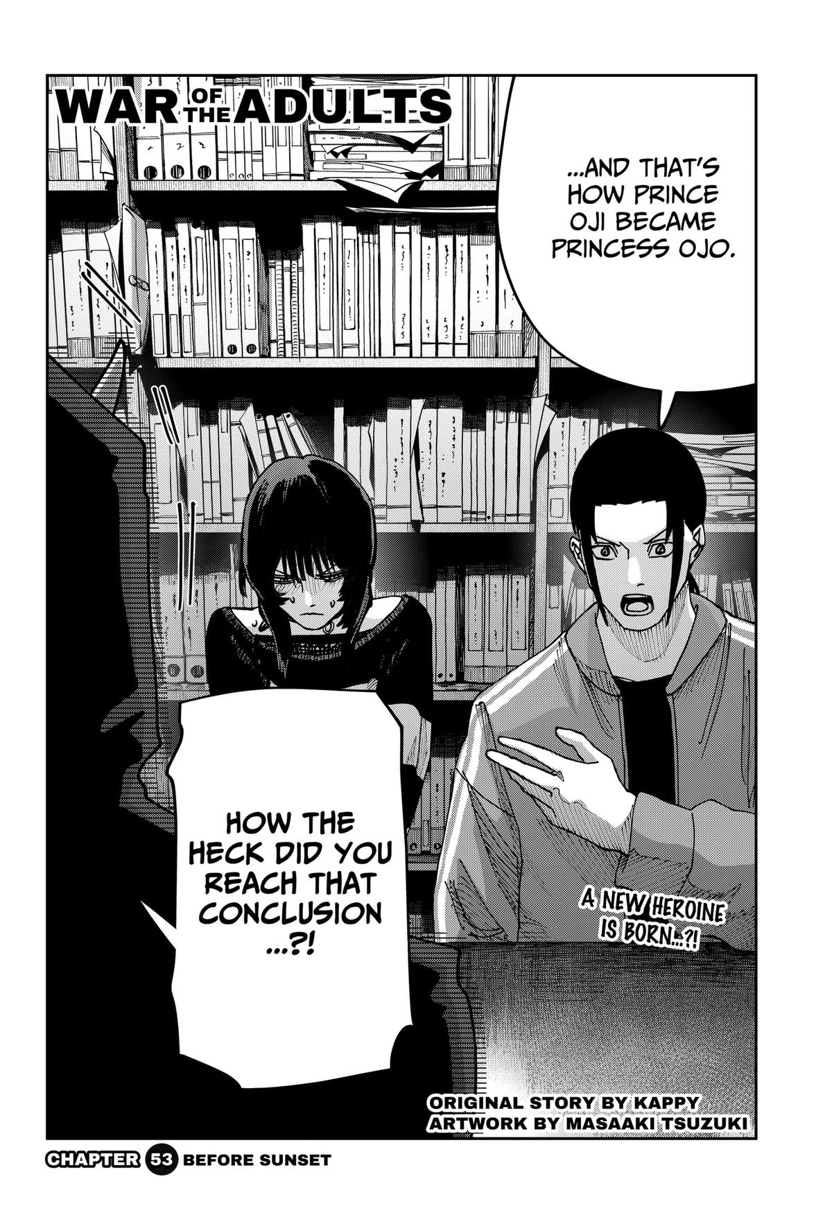 Read War Of The Adults Manga Online