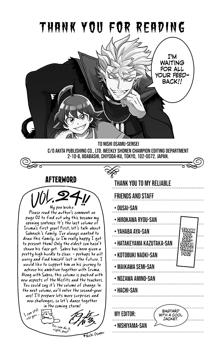 Read Welcome to Demon School! Iruma-kun Manga Online