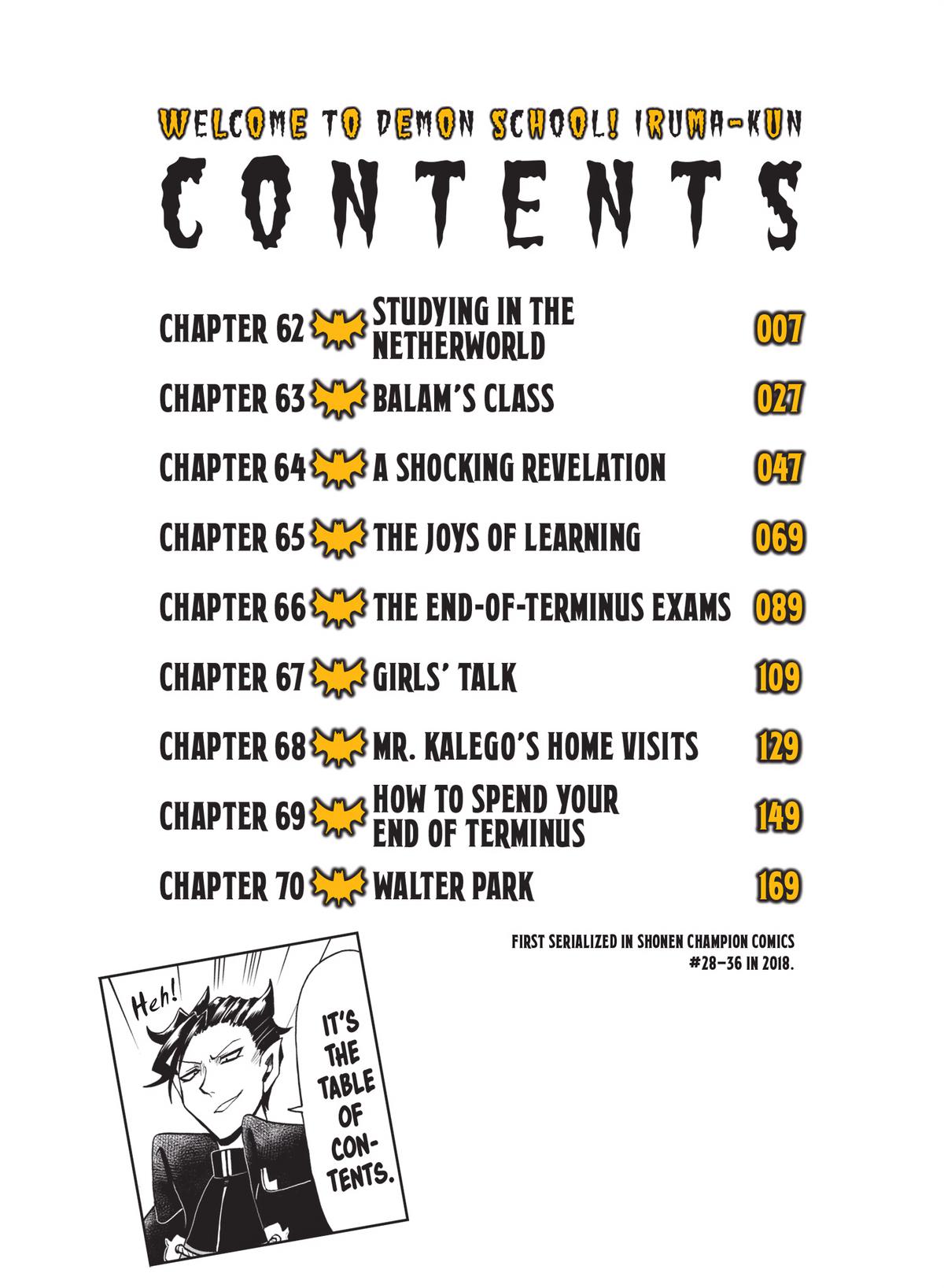 Read Welcome to Demon School! Iruma-kun Manga Online