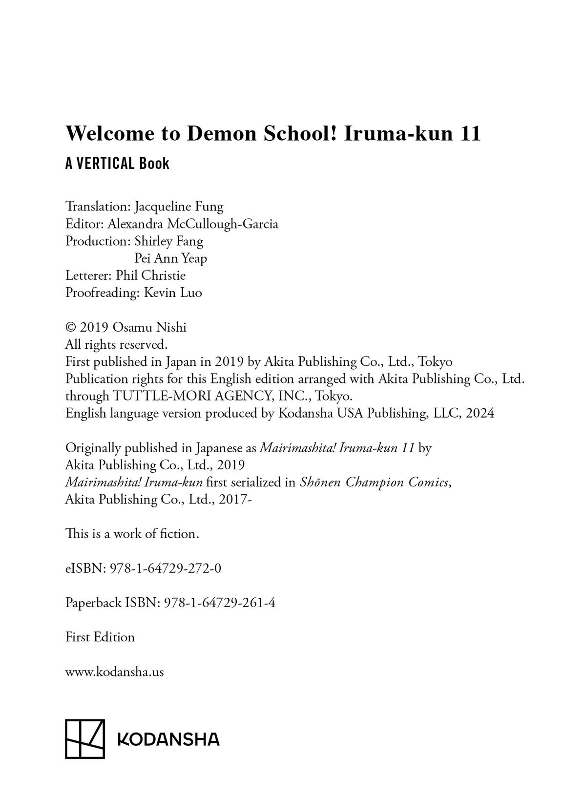 Read Welcome to Demon School! Iruma-kun Manga Online