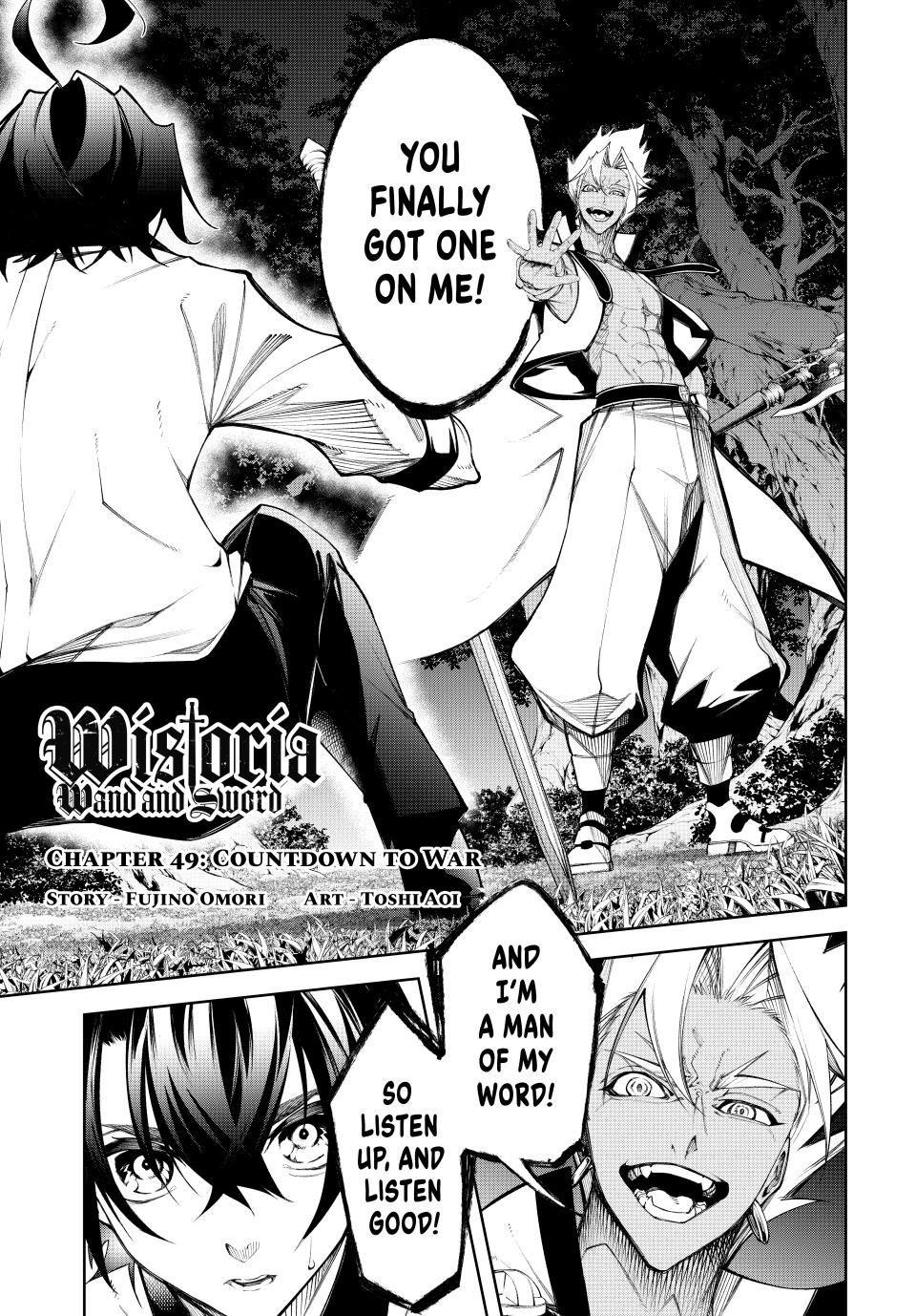 Read Wistoria Wand and Sword Manga Online