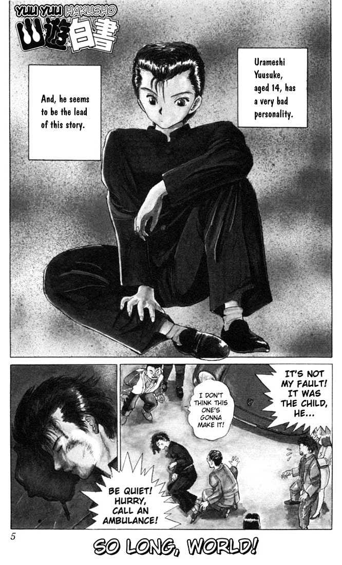 Read Yu Yu Hakusho Manga Online