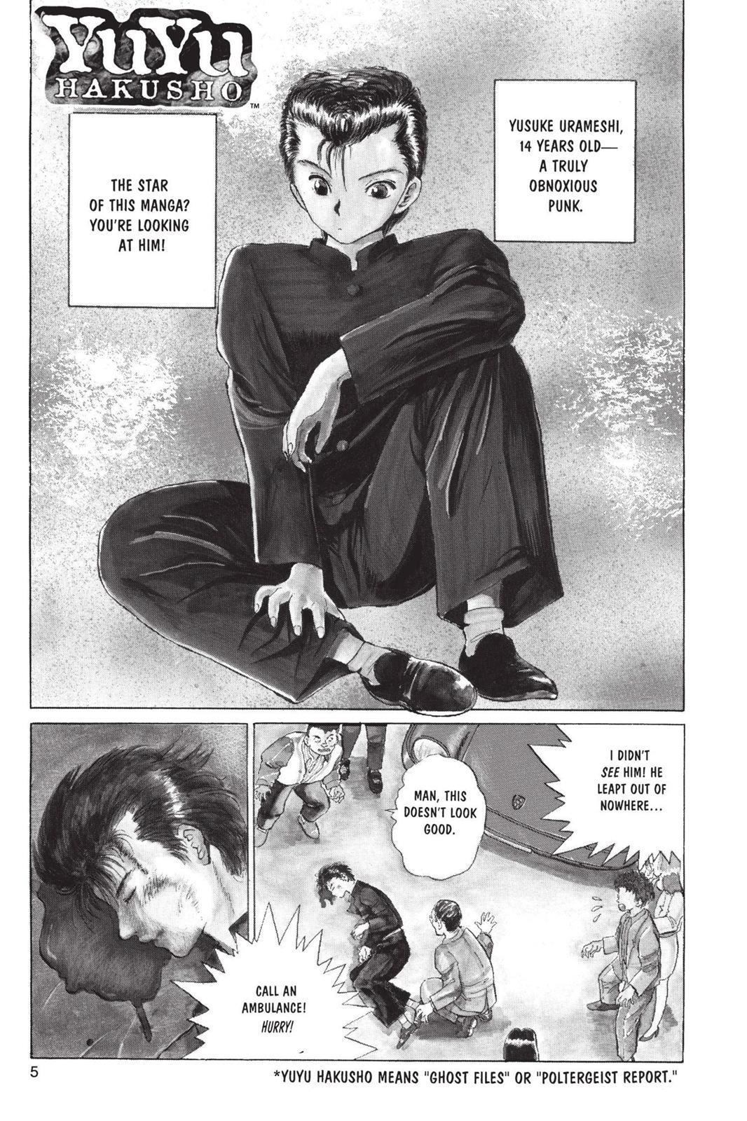 Read Yu Yu Hakusho Manga Online