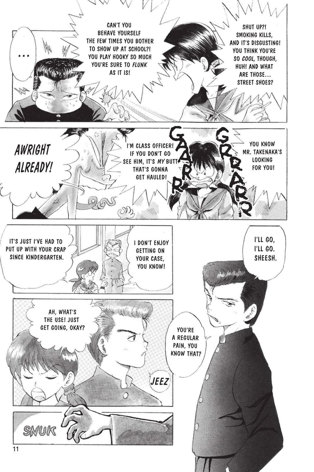 Read Yu Yu Hakusho Manga Online