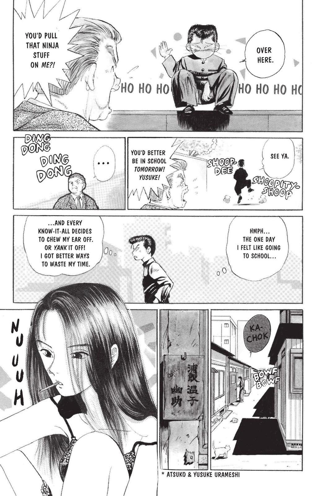 Read Yu Yu Hakusho Manga Online