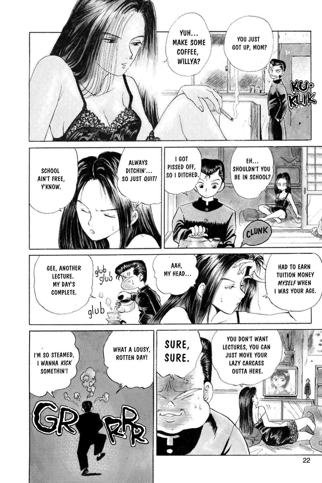 Read Yu Yu Hakusho Manga Online