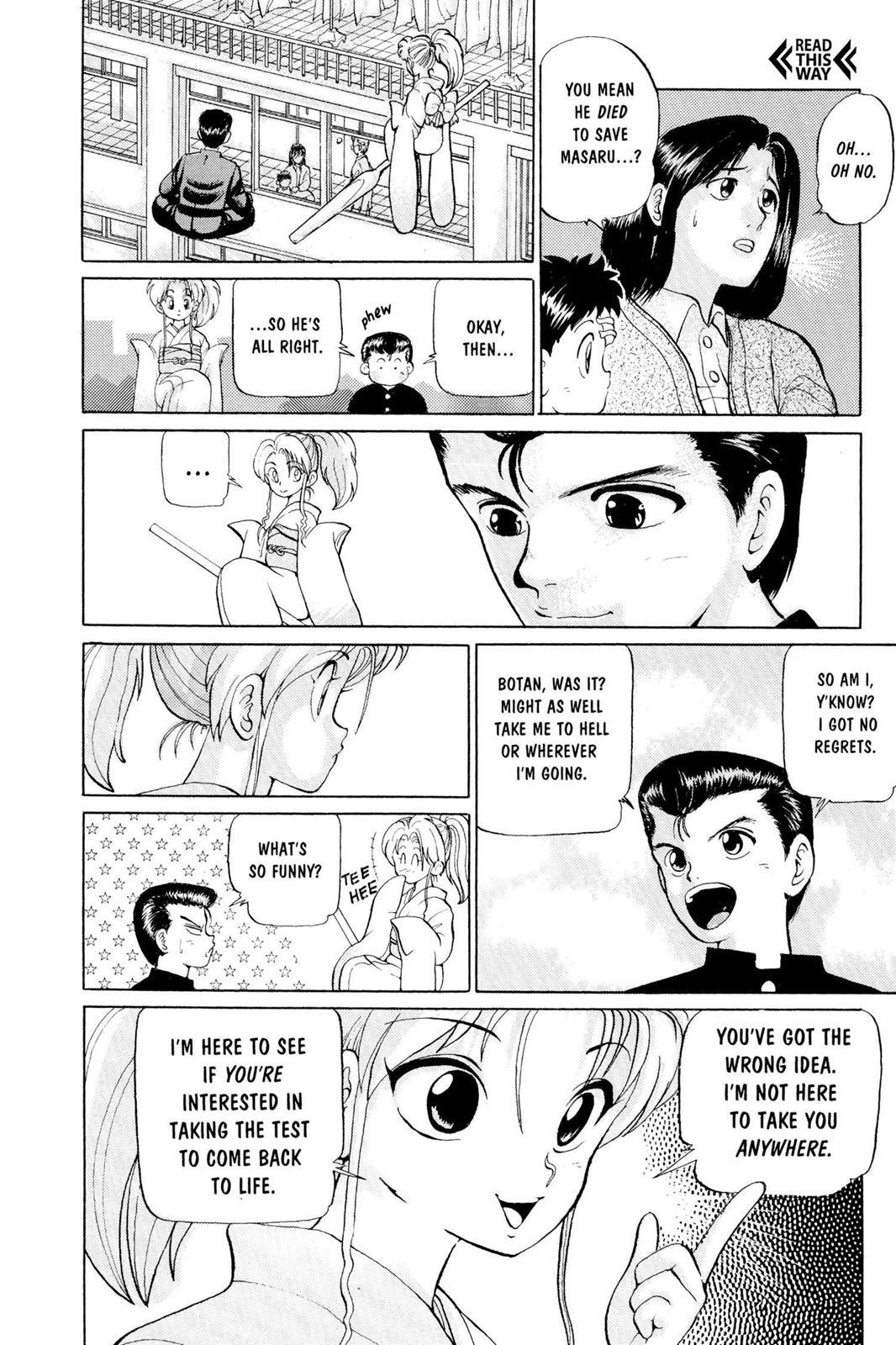 Read Yu Yu Hakusho Manga Online