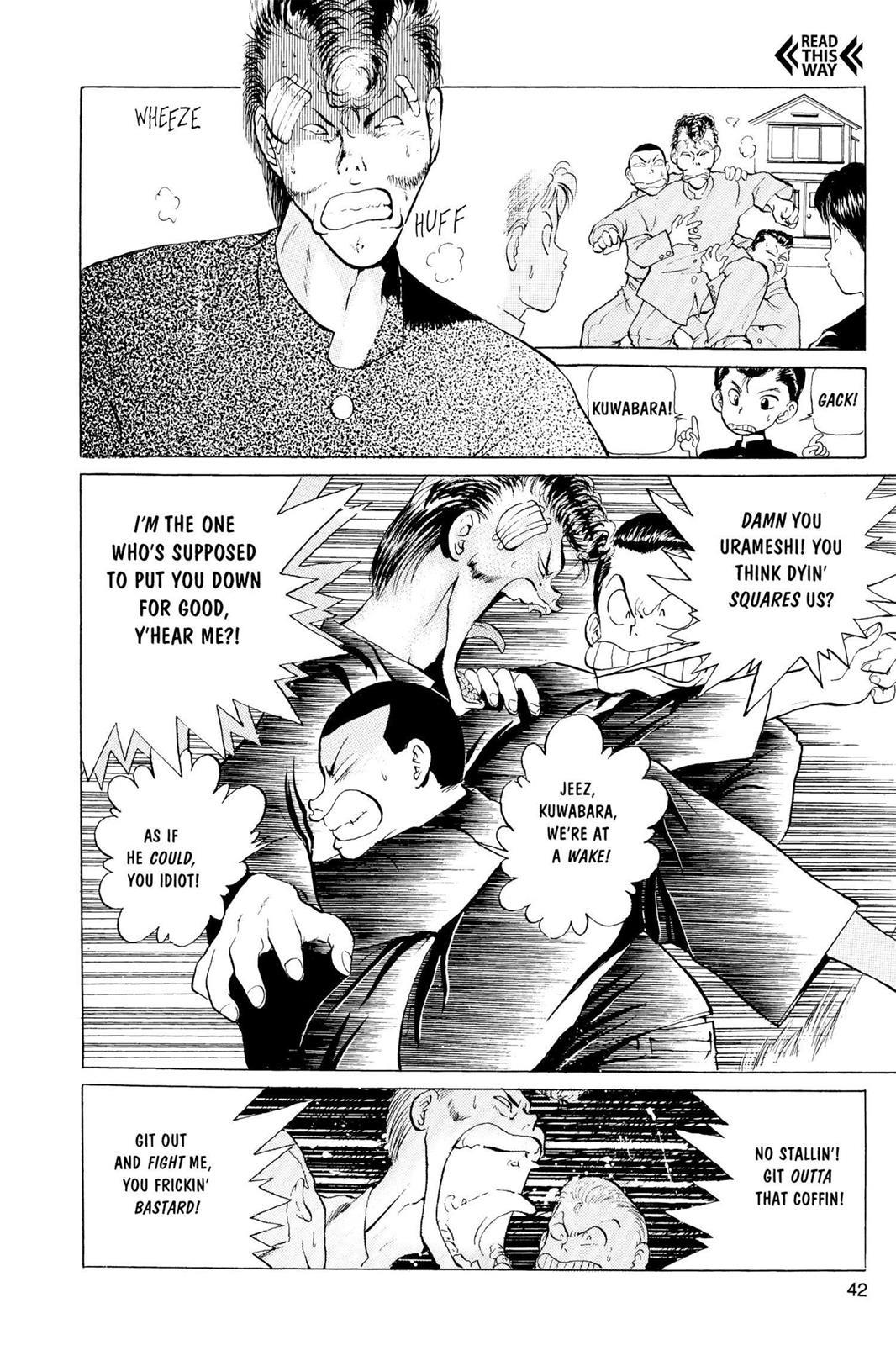 Read Yu Yu Hakusho Manga Online