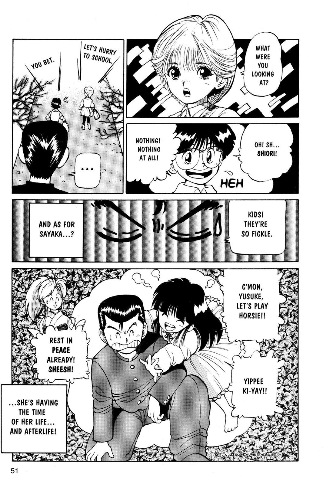 Read Yu Yu Hakusho Manga Online
