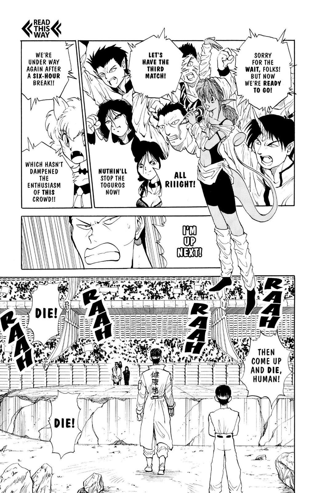Read Yu Yu Hakusho Manga Online