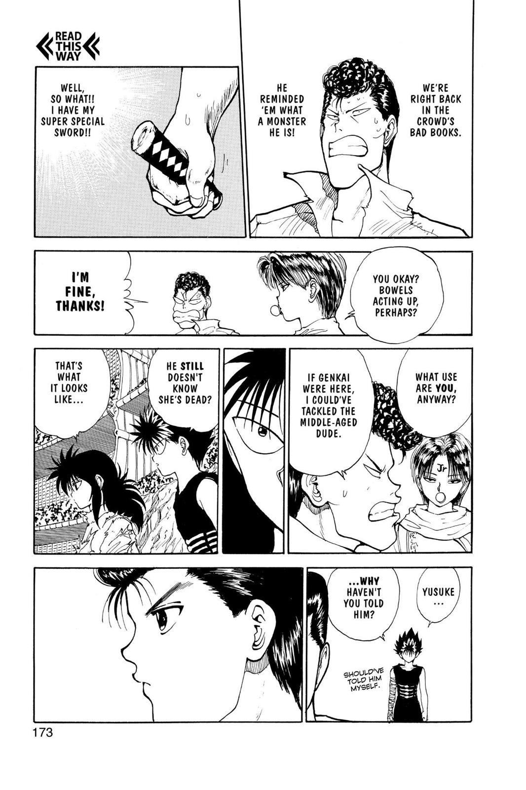 Read Yu Yu Hakusho Manga Online