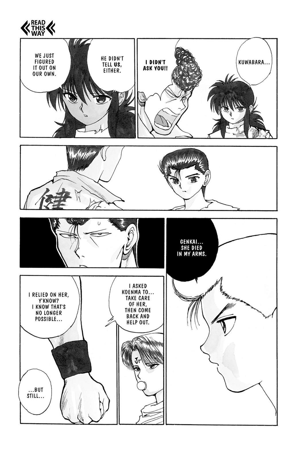 Read Yu Yu Hakusho Manga Online