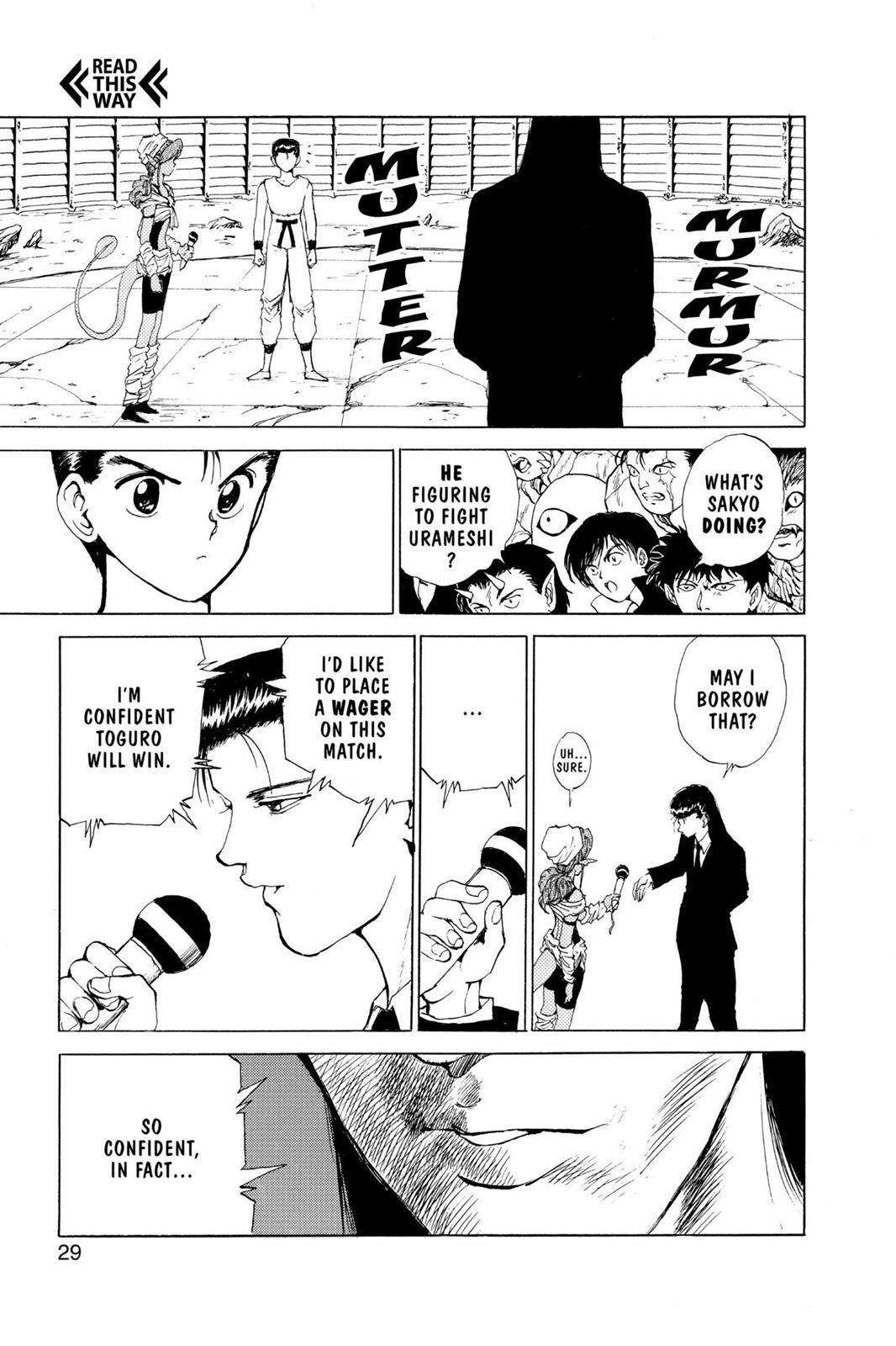 Read Yu Yu Hakusho Manga Online