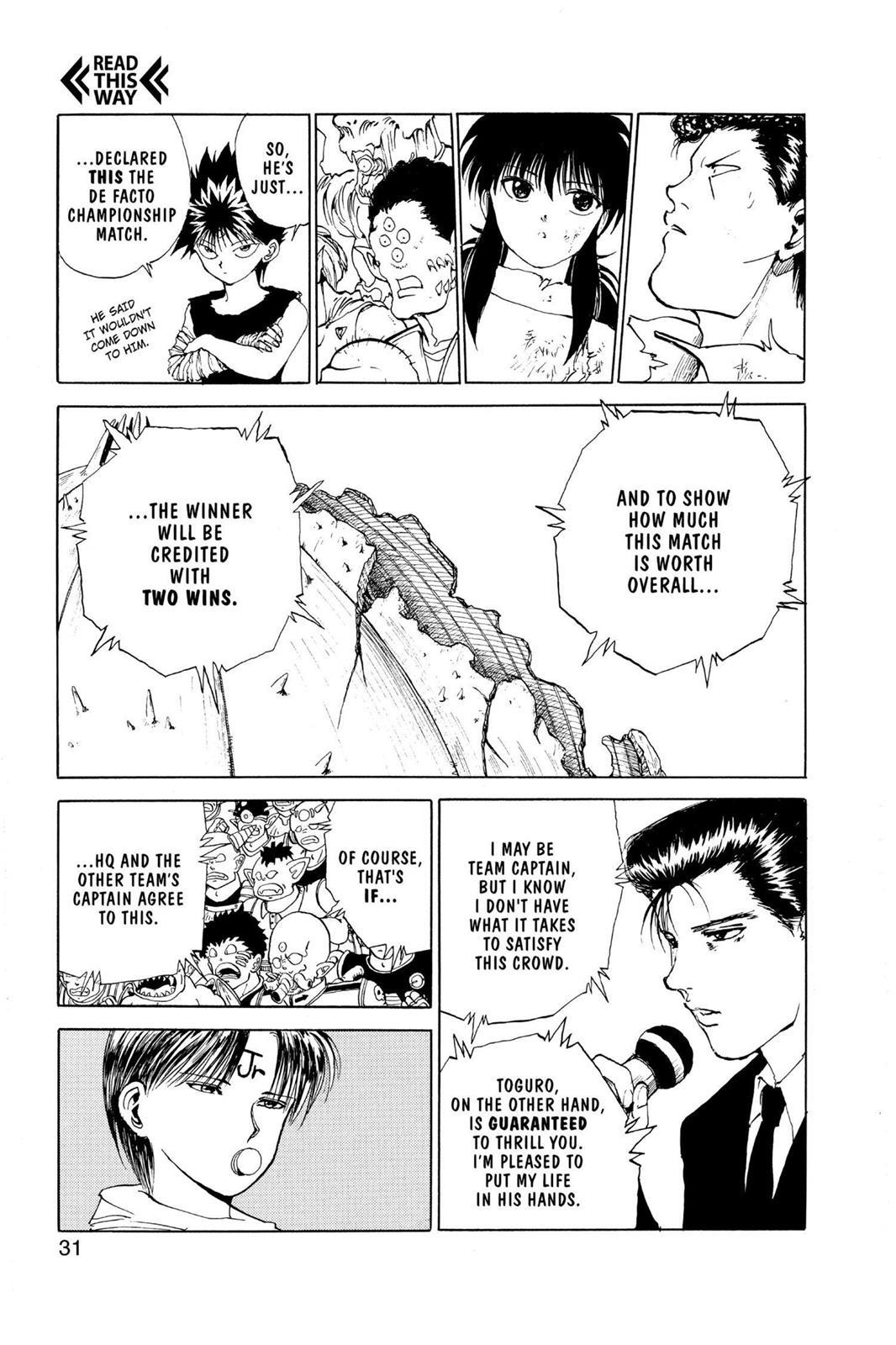 Read Yu Yu Hakusho Manga Online