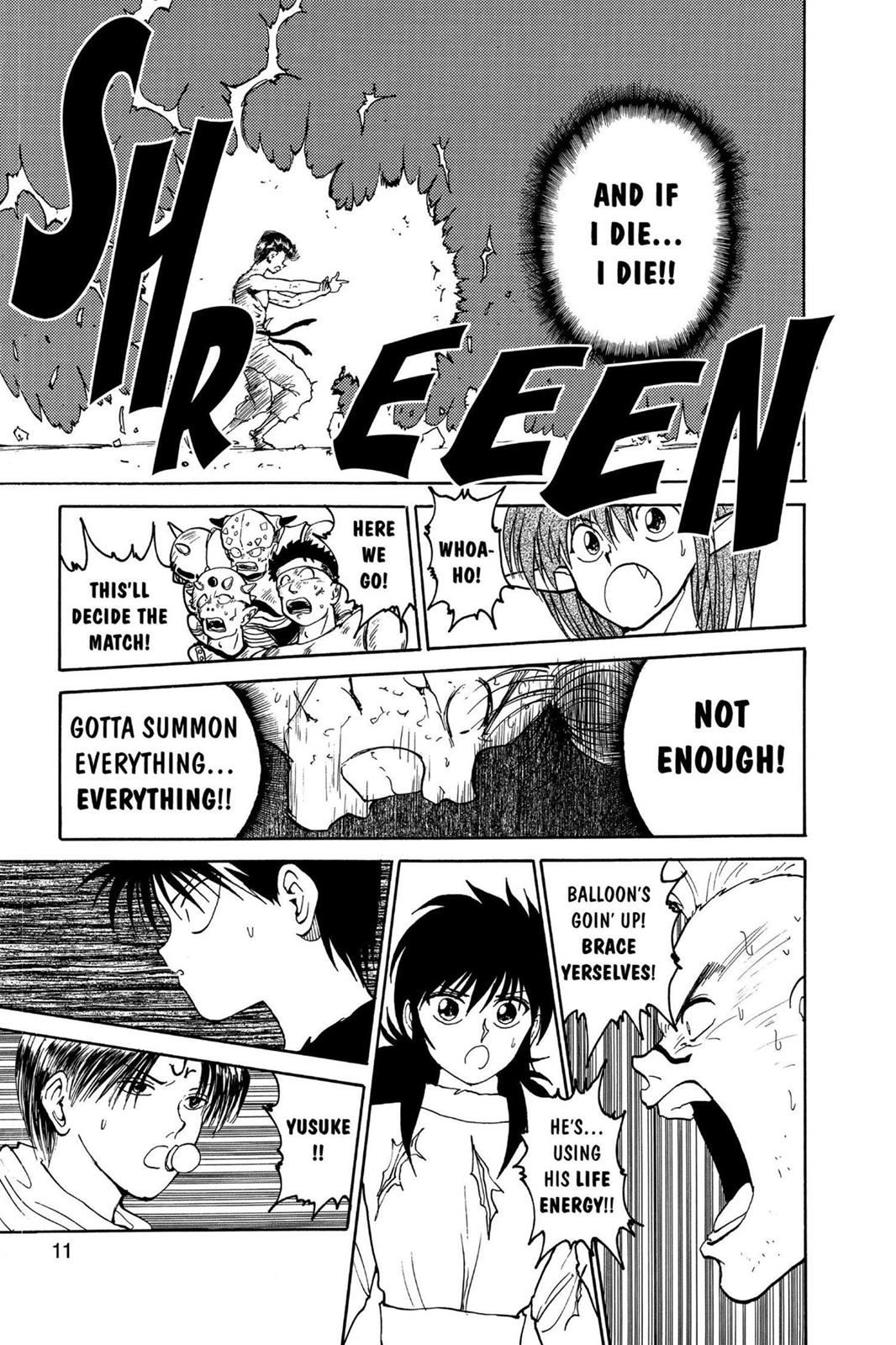 Read Yu Yu Hakusho Manga Online