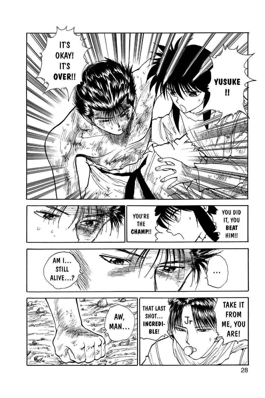 Read Yu Yu Hakusho Manga Online