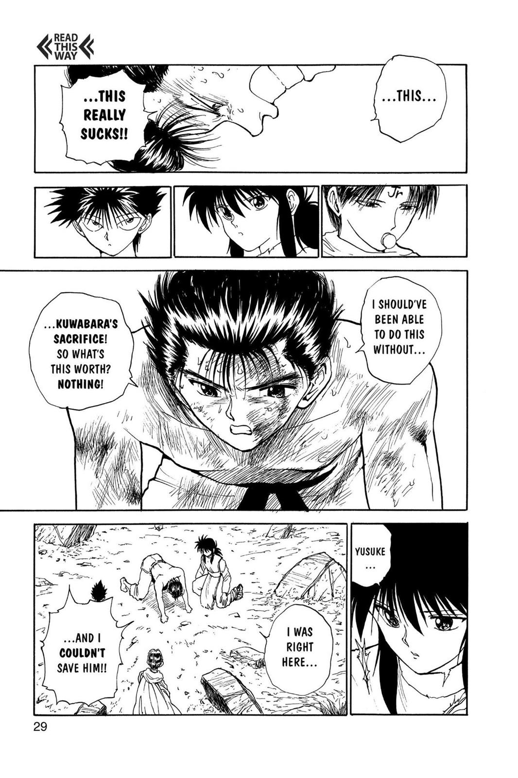 Read Yu Yu Hakusho Manga Online