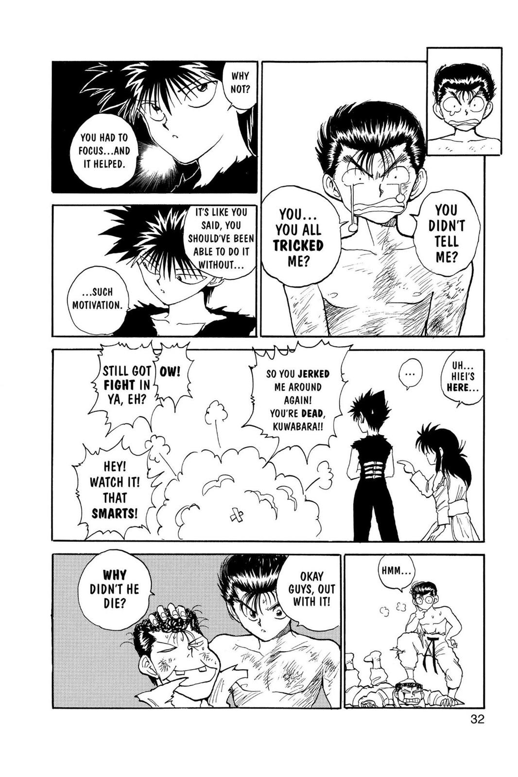 Read Yu Yu Hakusho Manga Online