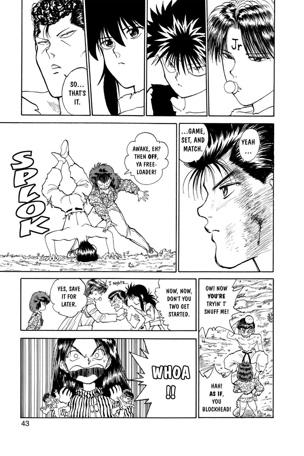 Read Yu Yu Hakusho Manga Online