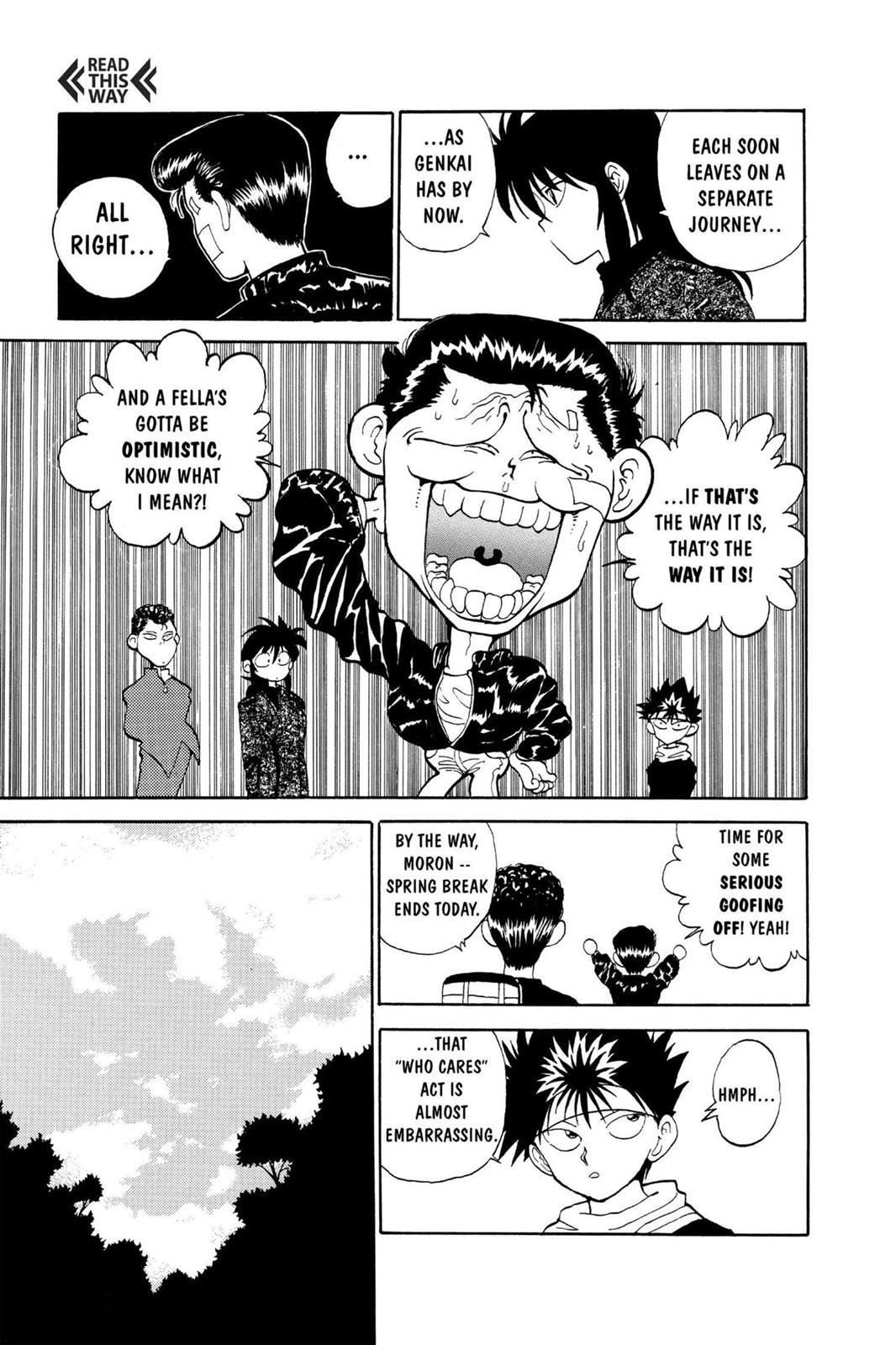 Read Yu Yu Hakusho Manga Online