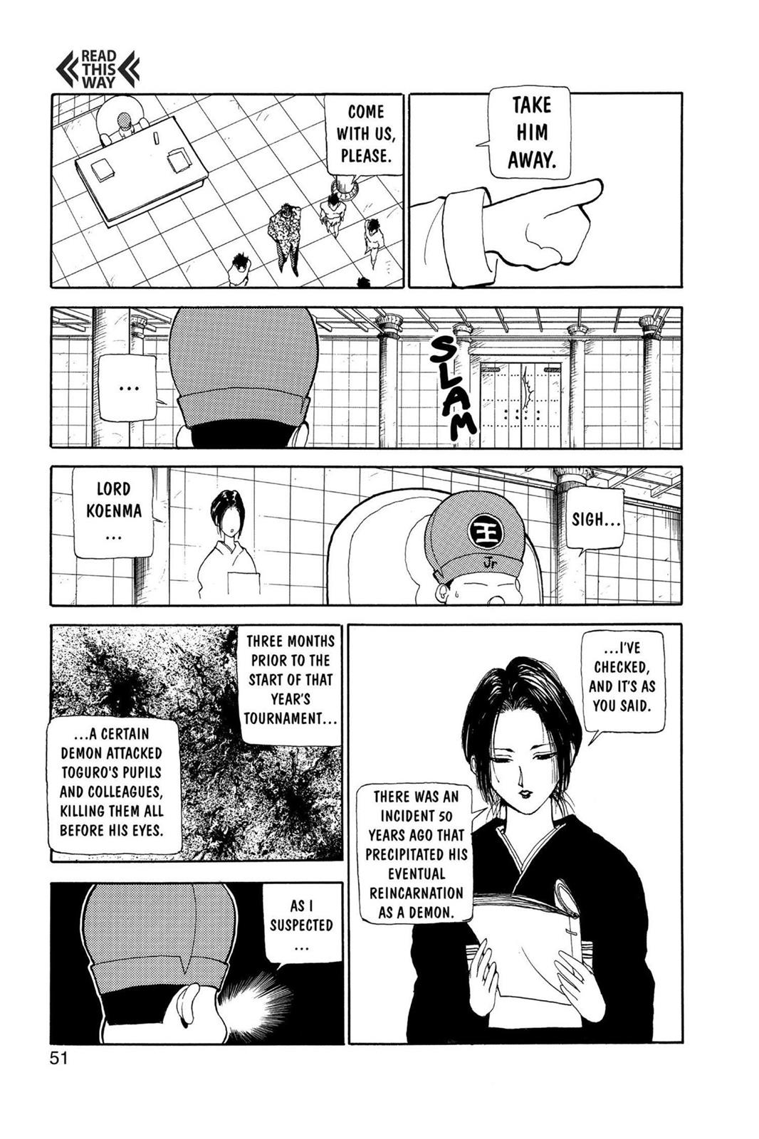Read Yu Yu Hakusho Manga Online