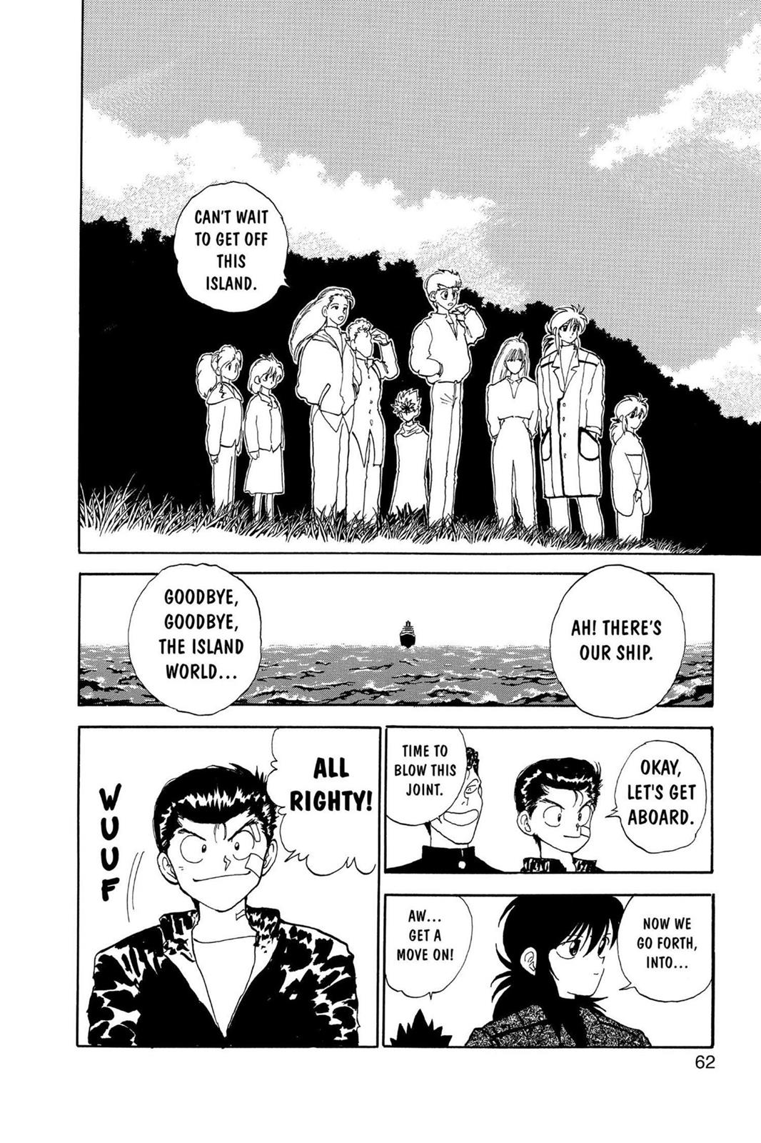 Read Yu Yu Hakusho Manga Online
