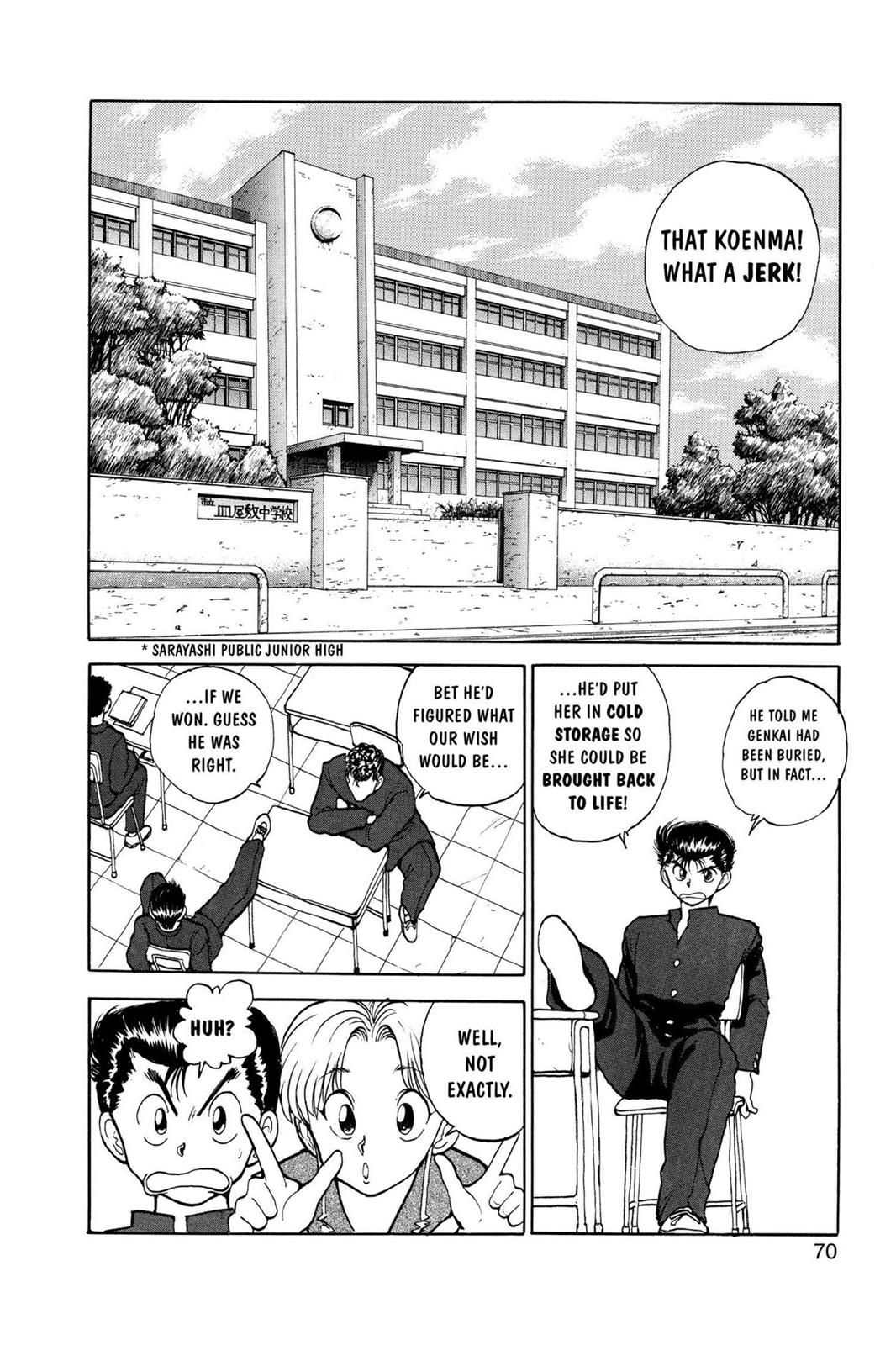 Read Yu Yu Hakusho Manga Online