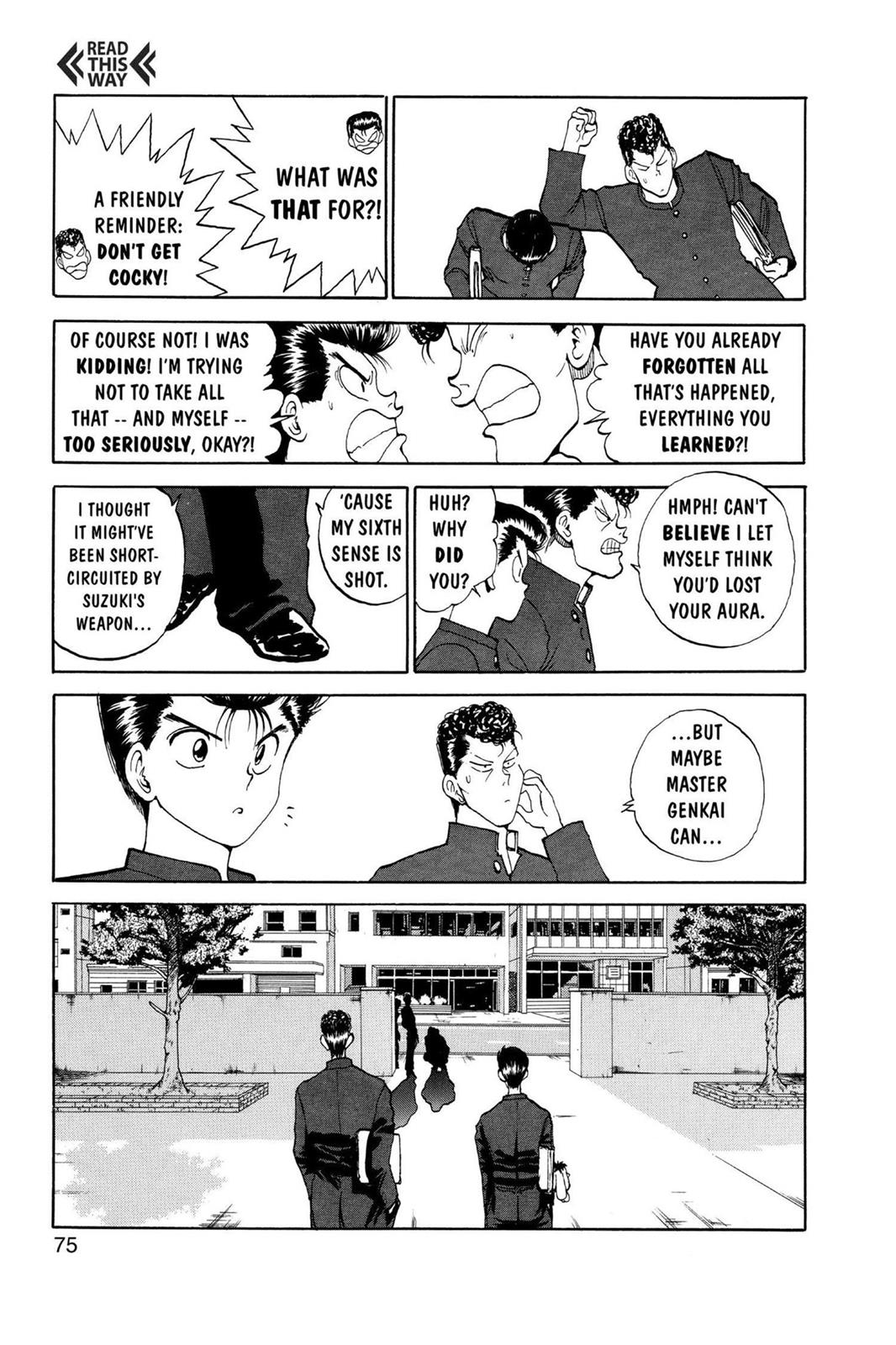 Read Yu Yu Hakusho Manga Online