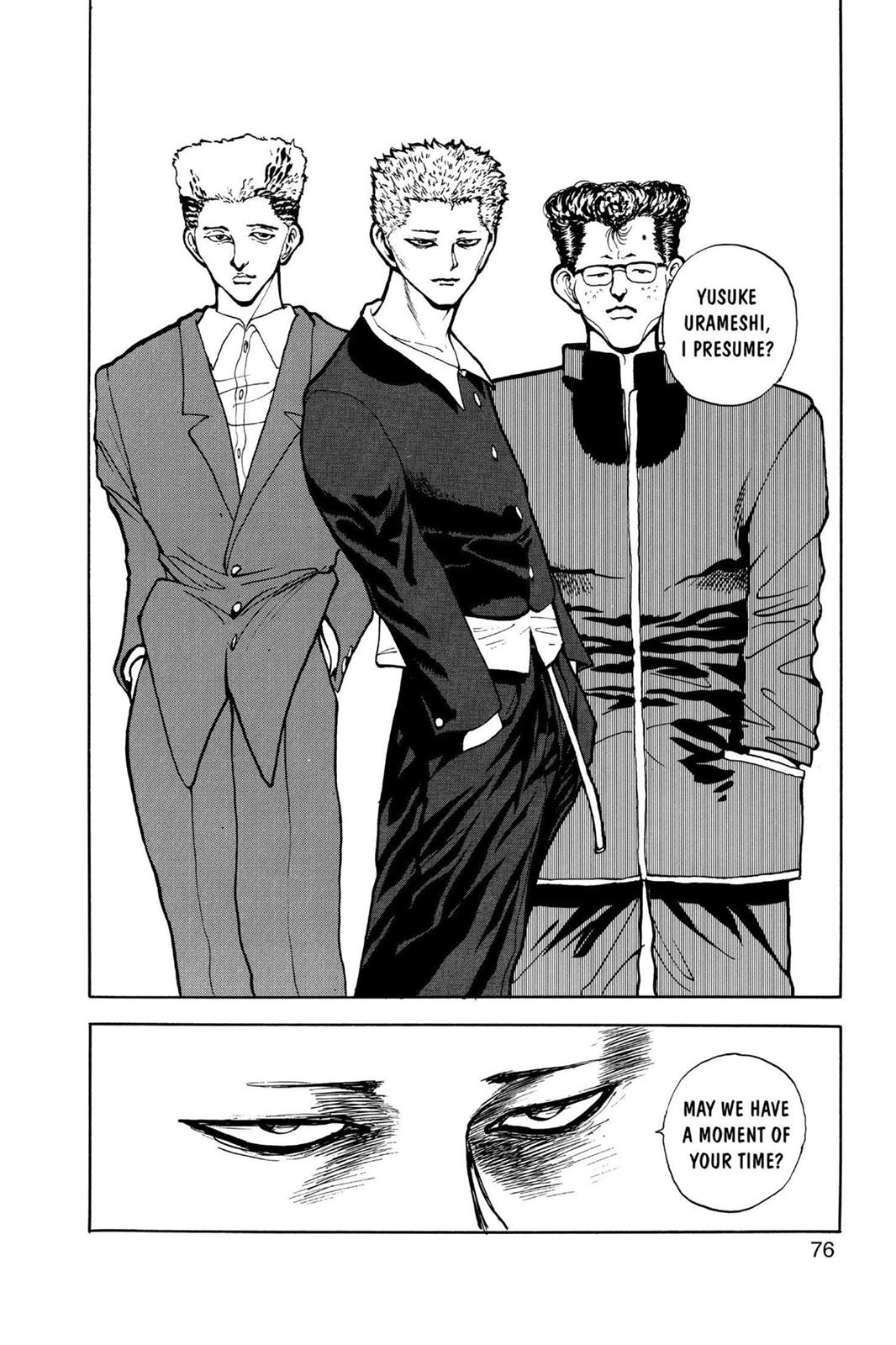 Read Yu Yu Hakusho Manga Online