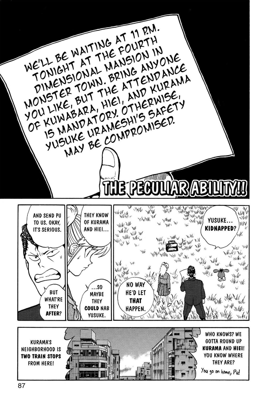 Read Yu Yu Hakusho Manga Online