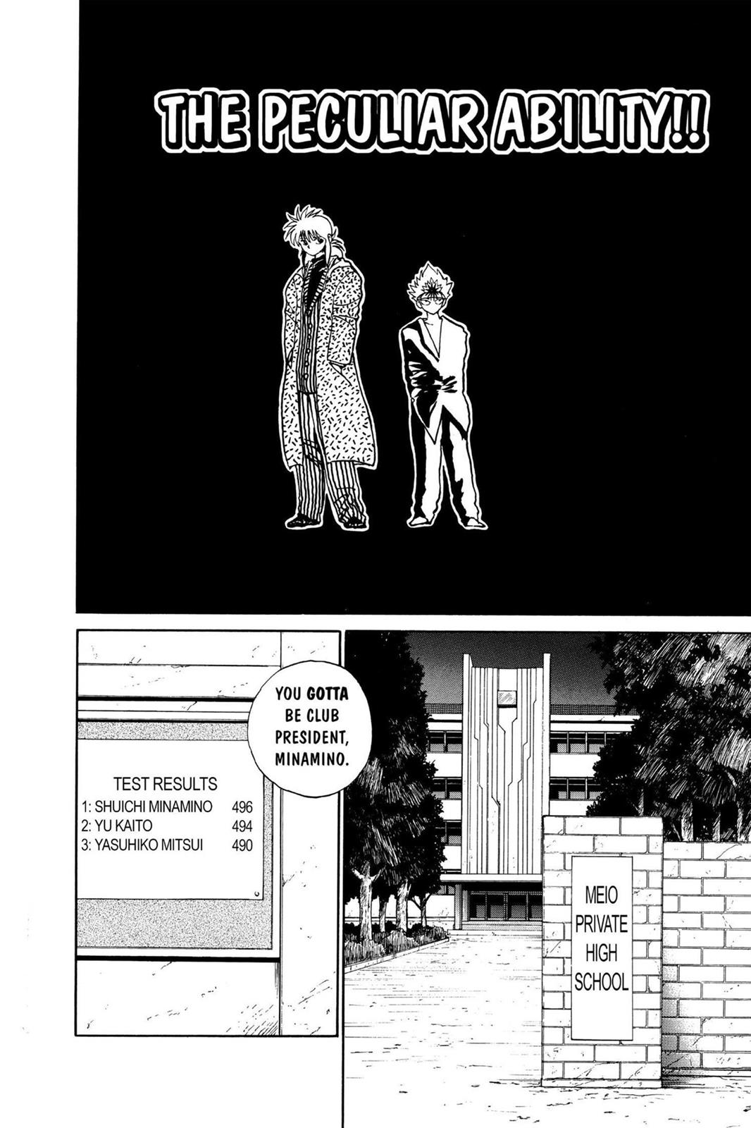 Read Yu Yu Hakusho Manga Online