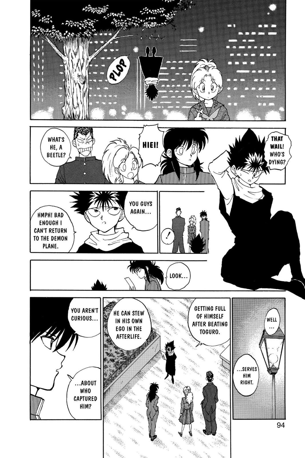 Read Yu Yu Hakusho Manga Online