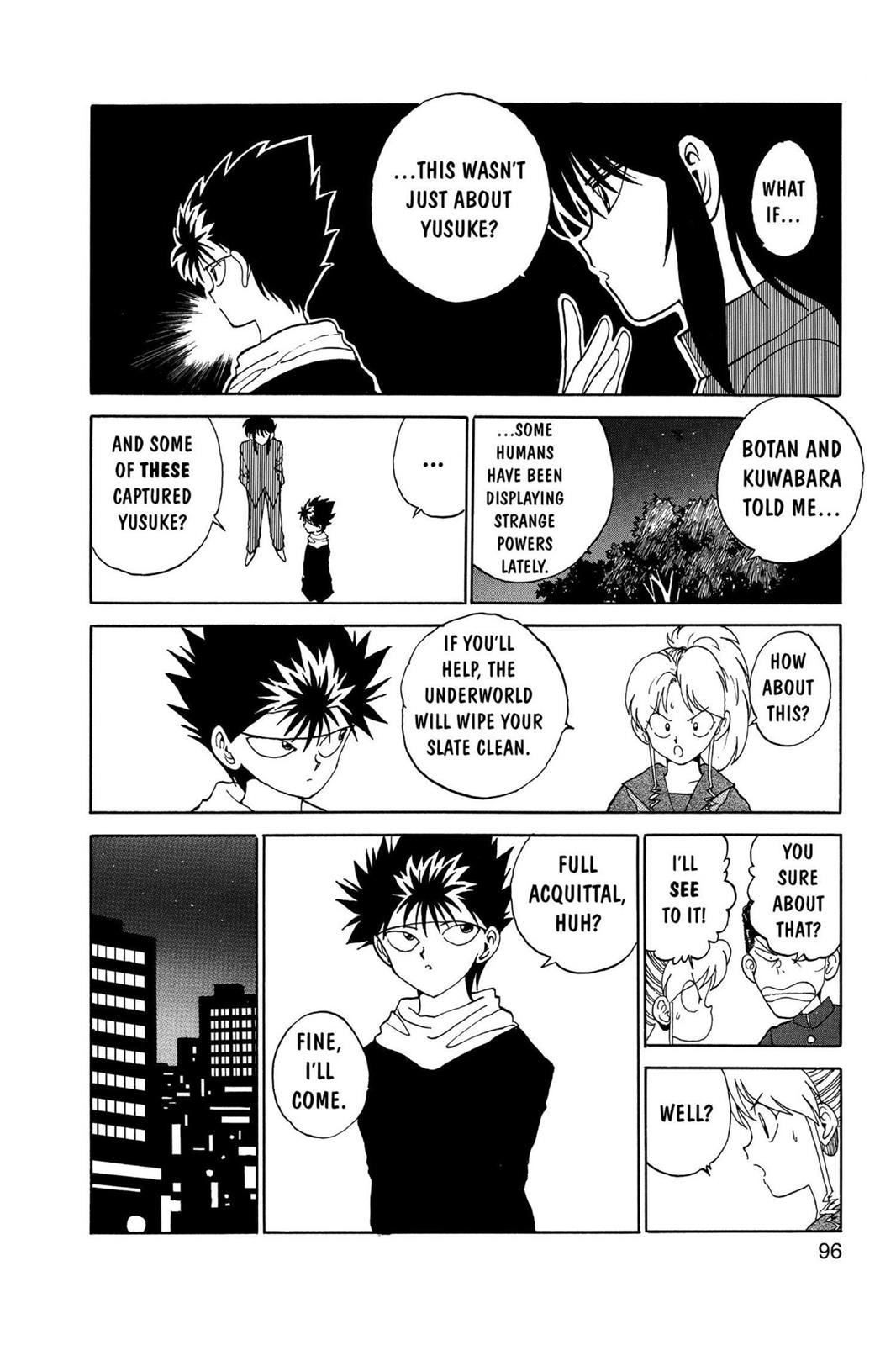 Read Yu Yu Hakusho Manga Online