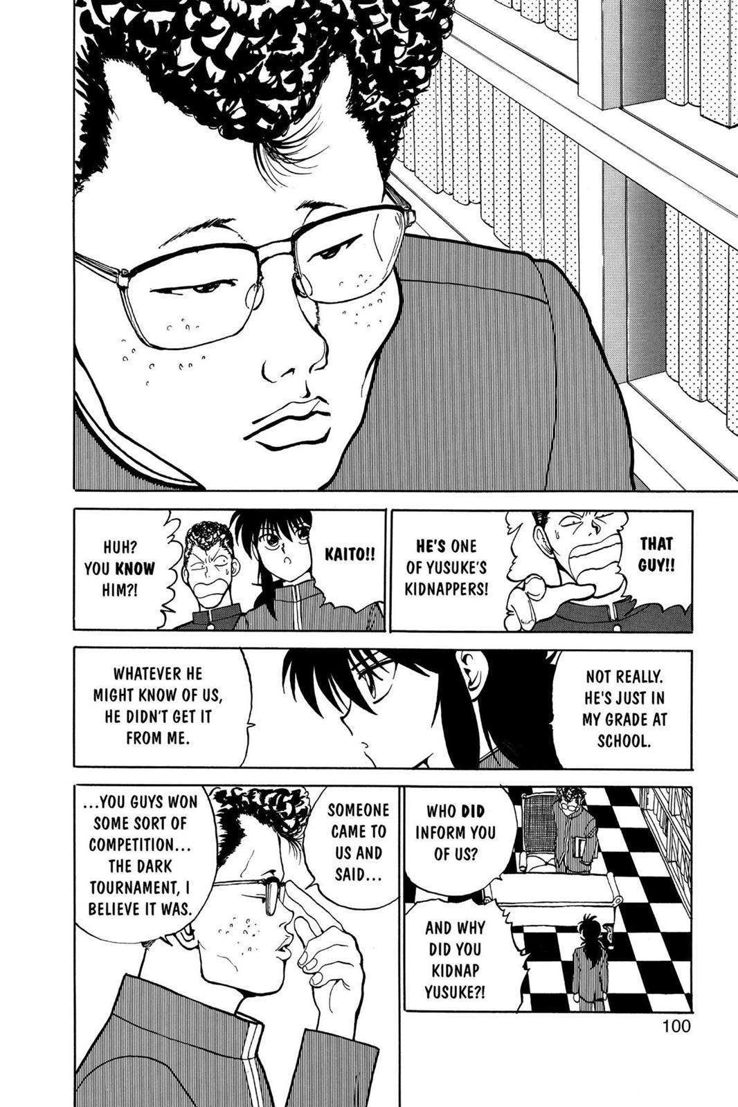 Read Yu Yu Hakusho Manga Online