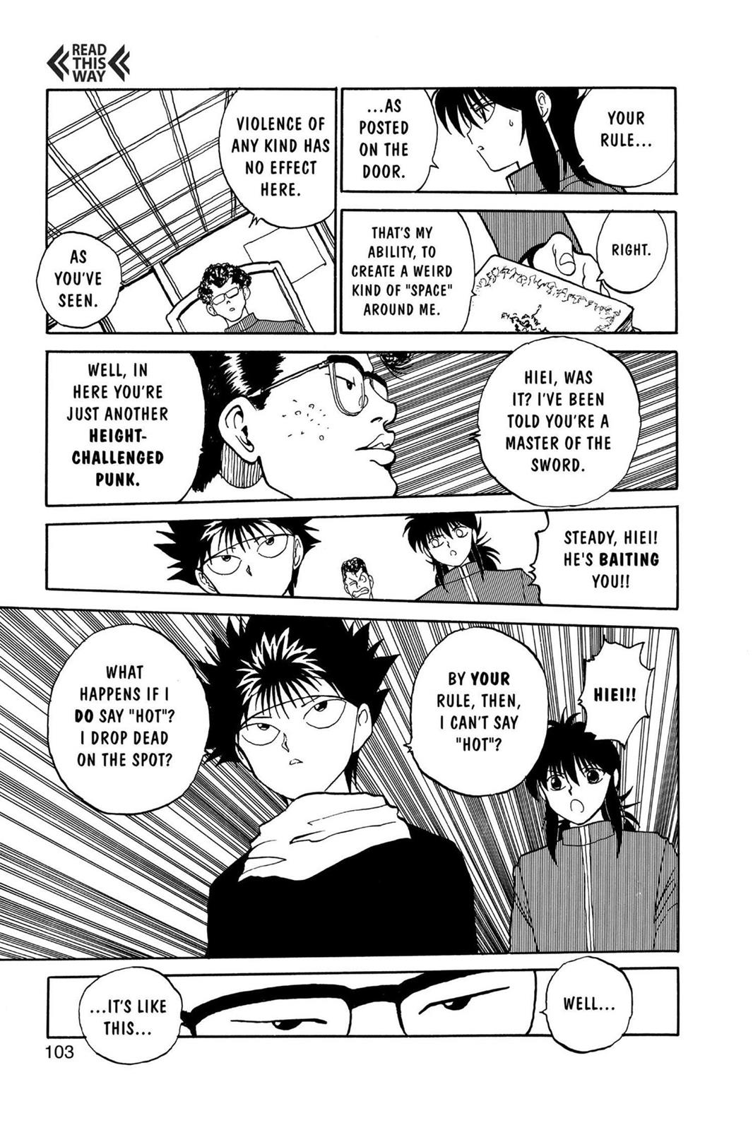 Read Yu Yu Hakusho Manga Online