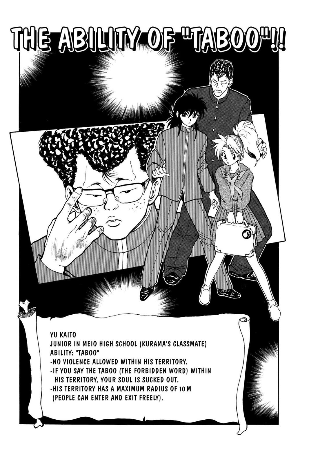 Read Yu Yu Hakusho Manga Online