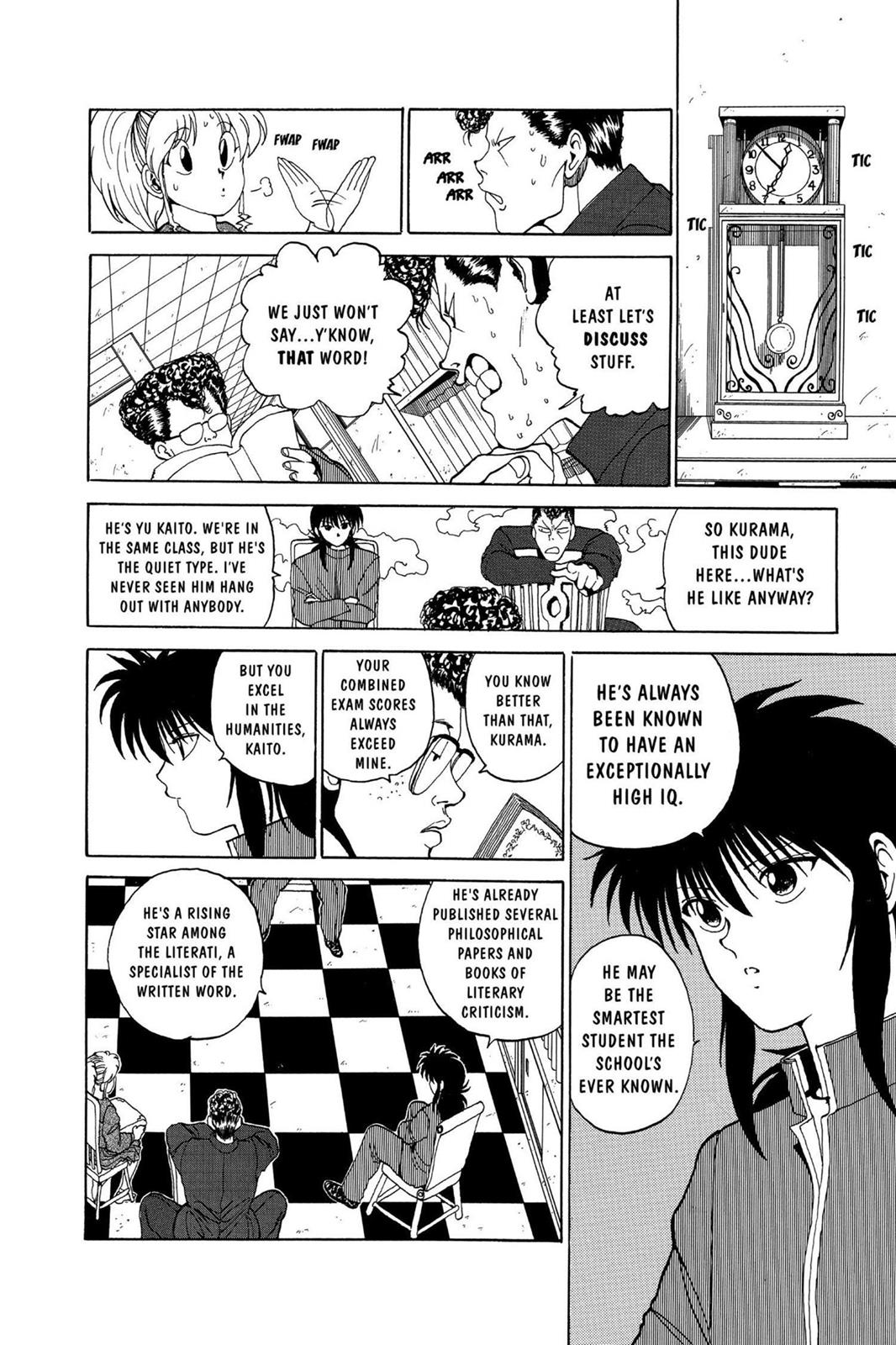 Read Yu Yu Hakusho Manga Online