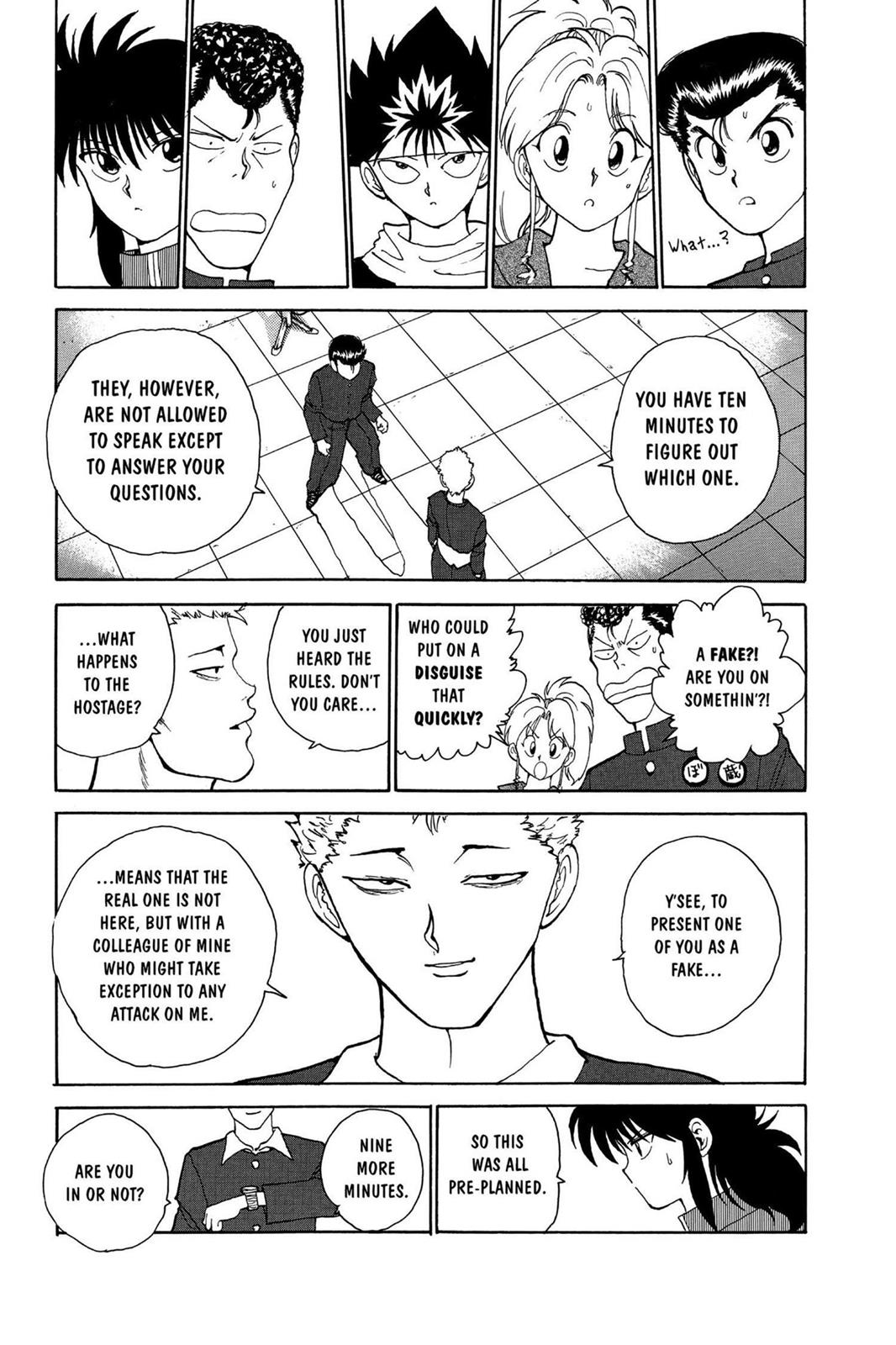 Read Yu Yu Hakusho Manga Online