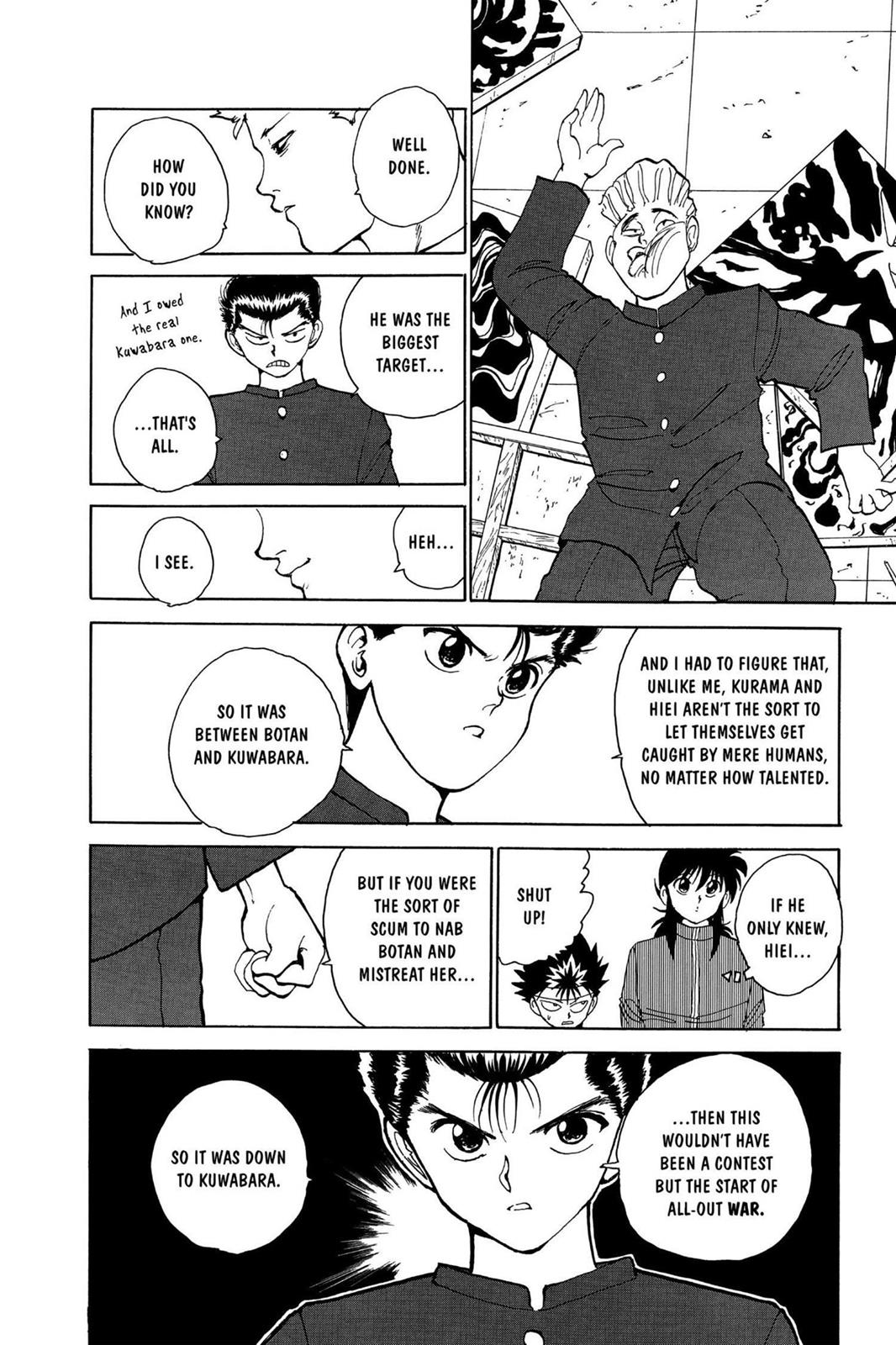 Read Yu Yu Hakusho Manga Online