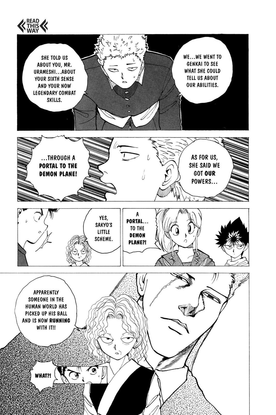 Read Yu Yu Hakusho Manga Online