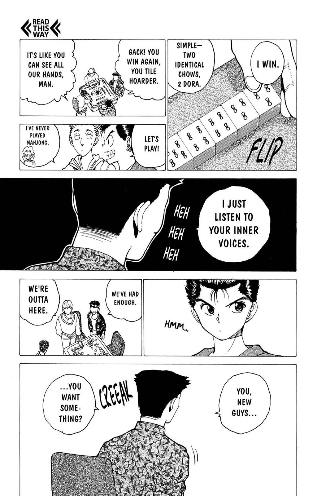 Read Yu Yu Hakusho Manga Online