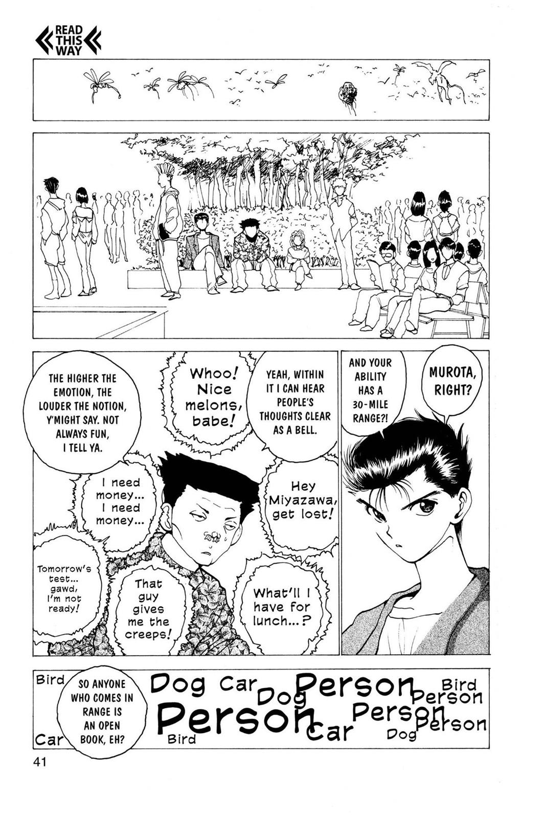 Read Yu Yu Hakusho Manga Online